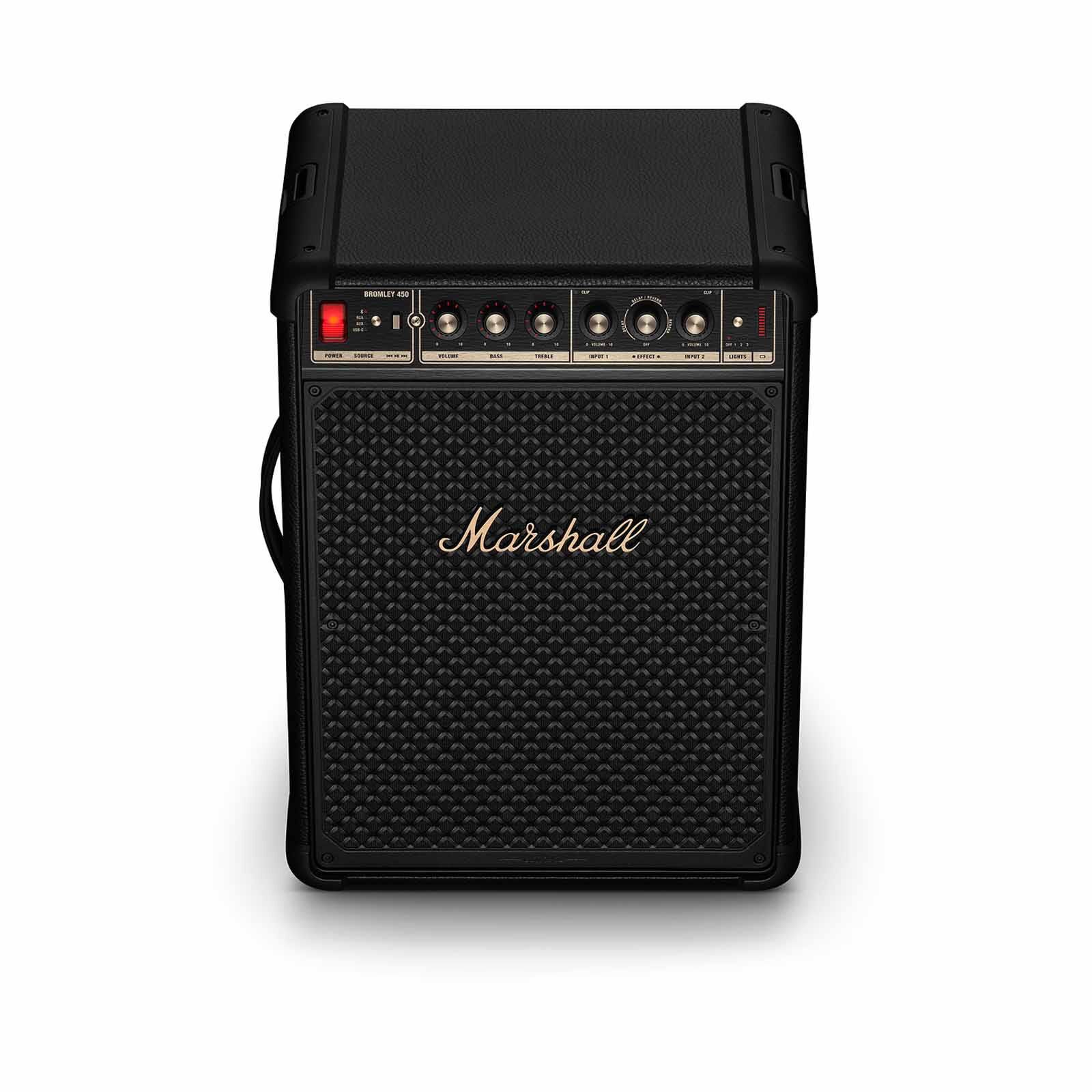 MARSHALL Wireless Party Speaker BROMLEY 450 (BLACK & BRASS)-image 3