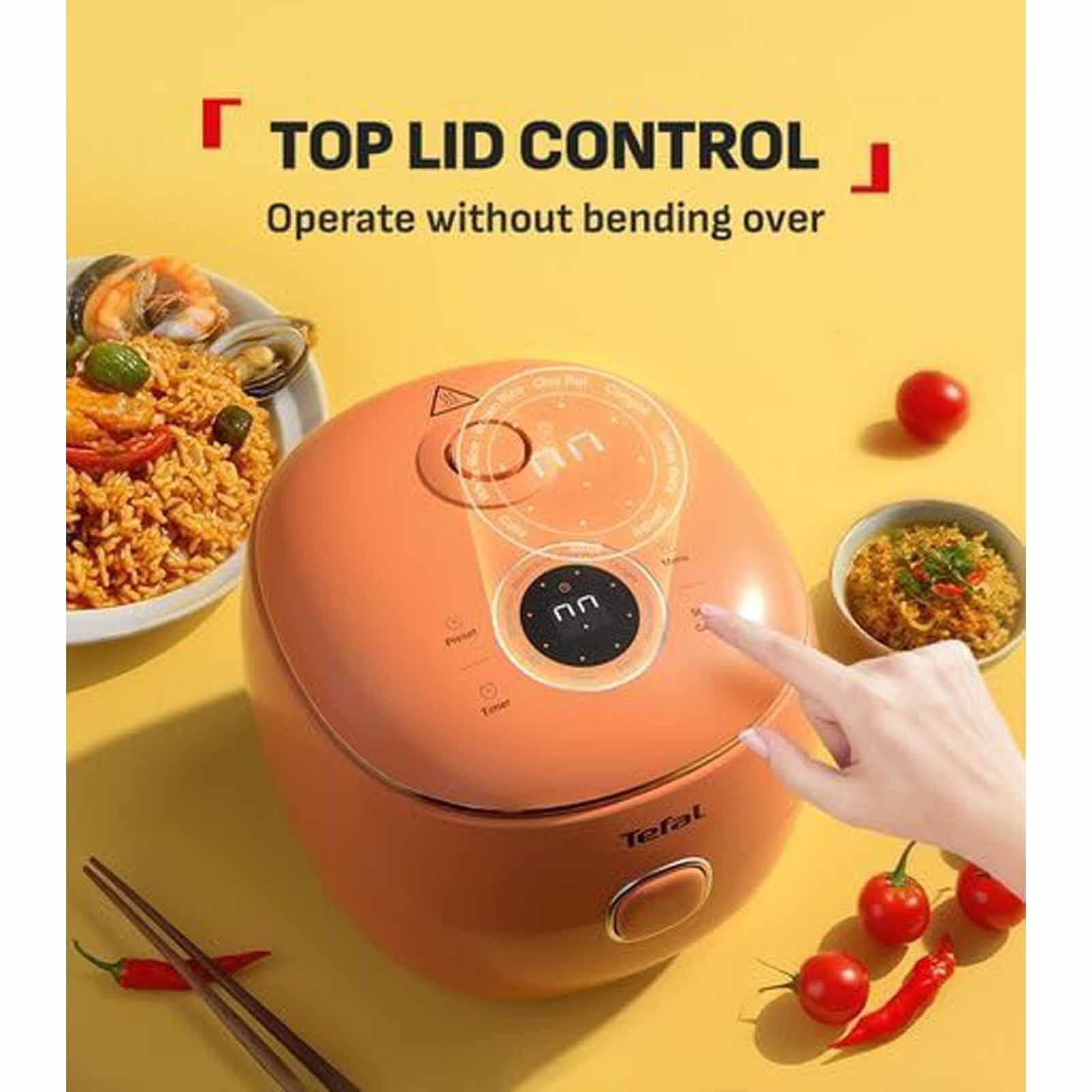 TEFAL Pop Fuzzy Logic Rice Cooker (0.7l) - Nest RK5352-image 9