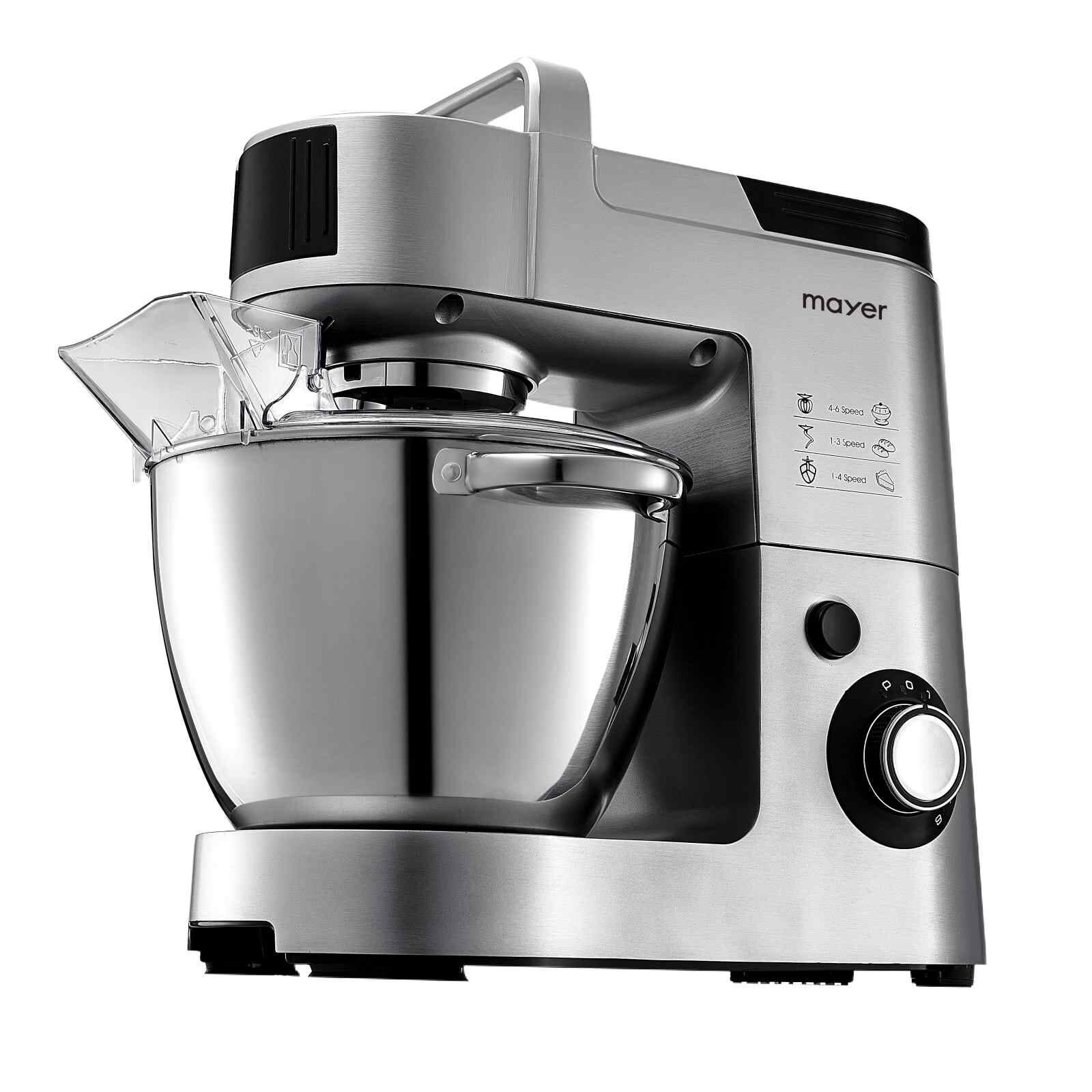 MAYER Stand Mixer (6l) - Pearl Silver MMSM100SR