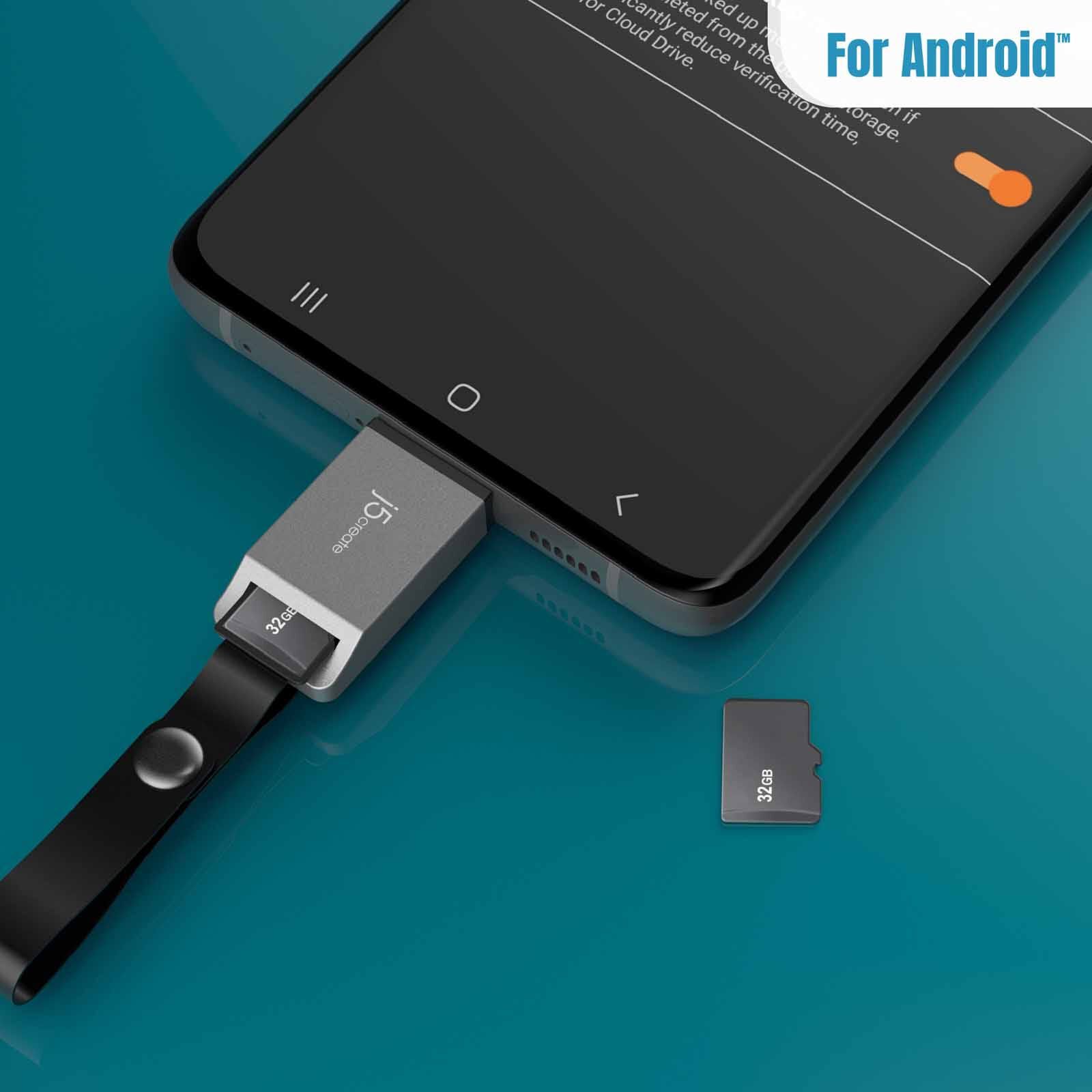 J5CREATE Usb-c To Microsd Card Reader JCHSD31W-image 3