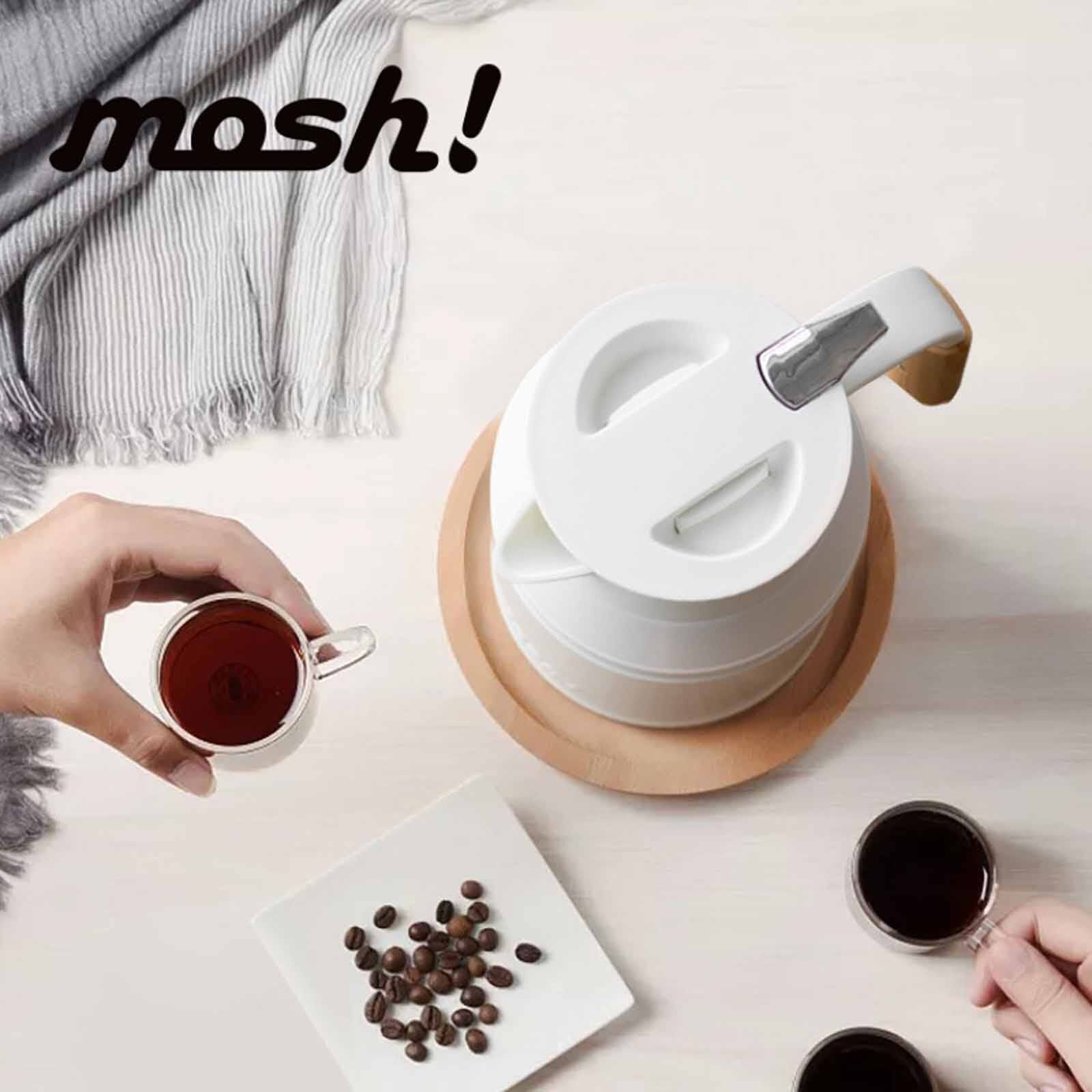 MOSH Double-wall S/steel Bottle 1000ml - Brown DMTK1.0BRK-image 3