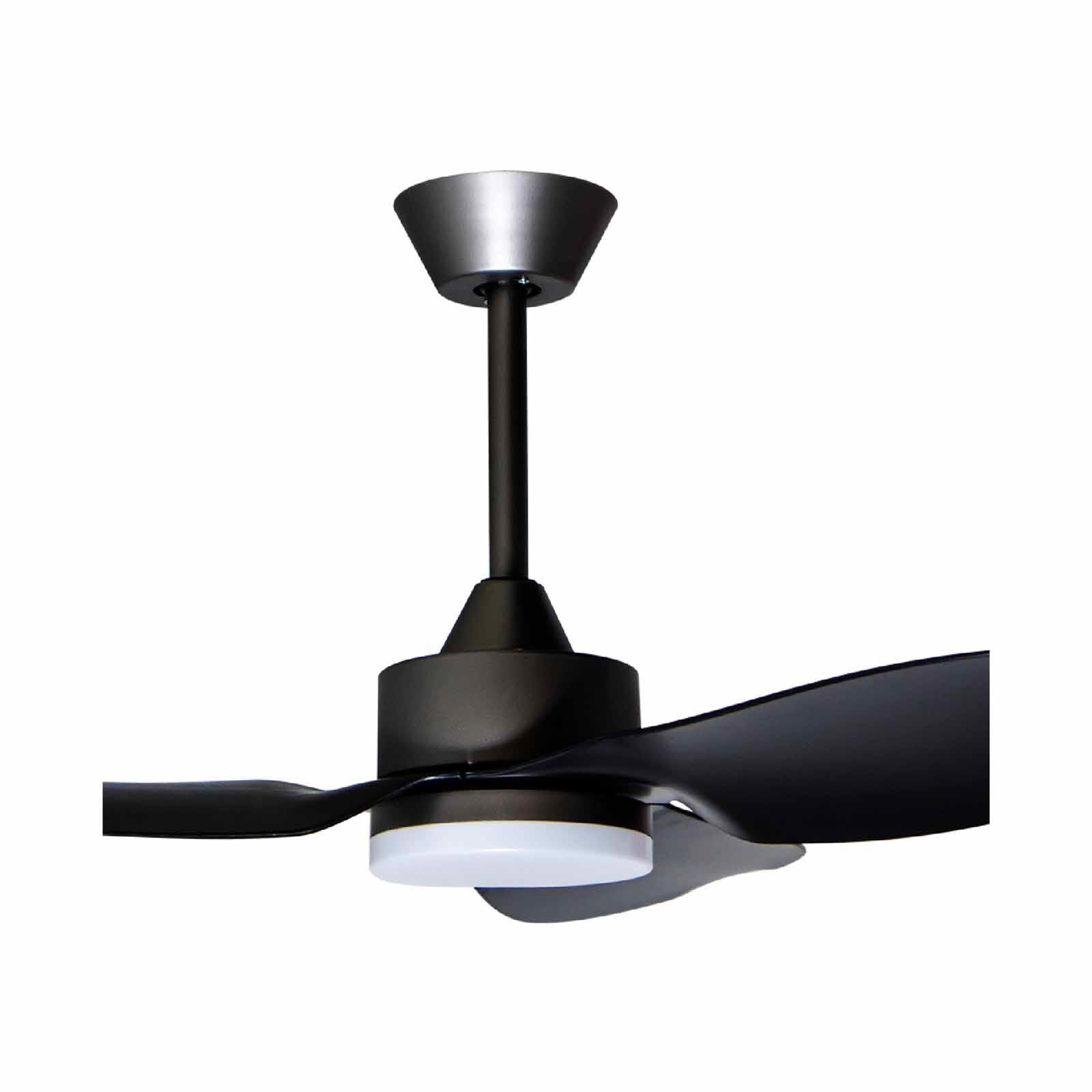 MISTRAL 36 In Space36 3-blades Ceiling Fan (black/black) SPACE36-BK/BK-image 3