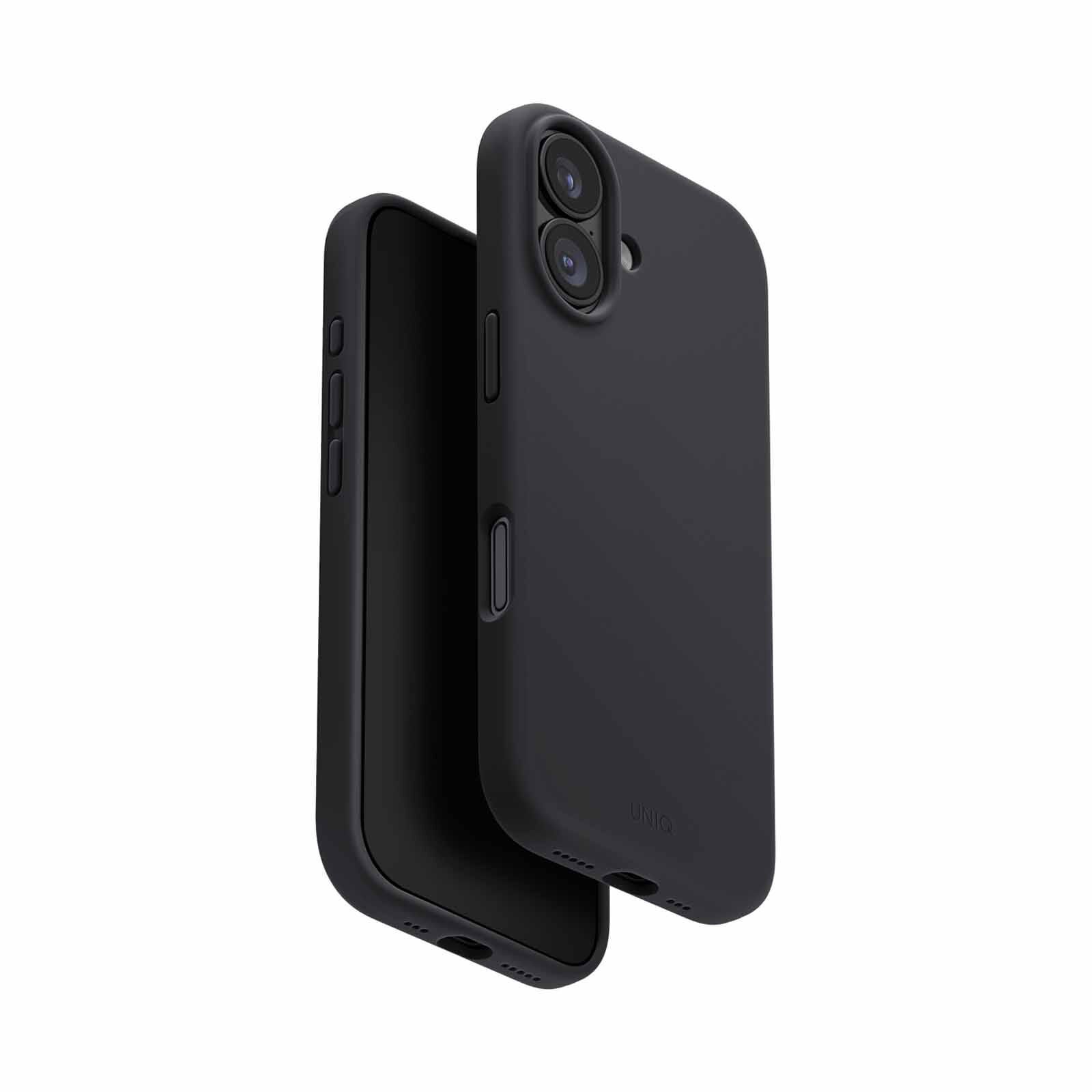 UNIQ Hybrid Iphone 17 (2025) 6.3 Magclick Charging Lino - Charcoal Grey UNIQ-IP6.3(2025)-LINOMCGRY-image 2