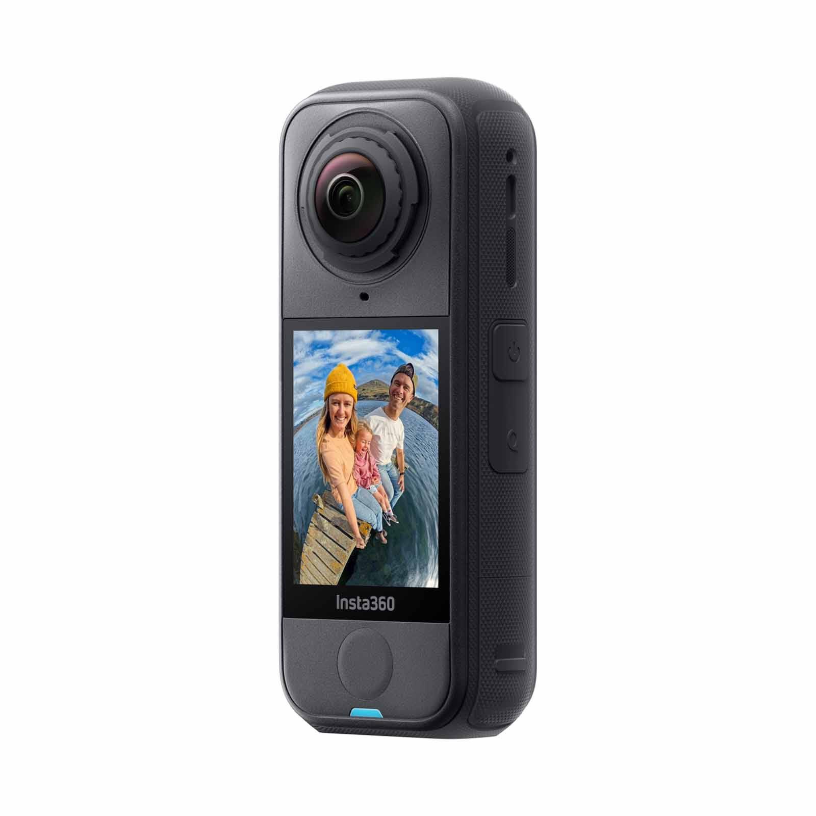 INSTA360 X4 Air Starter Bundle - Start Kit Comes With Additional Battery, 114cm Selfie Stick & Len Cap CINSAAFA (STARTER BUNDLE) - GRAPHITE BLACK-image 9