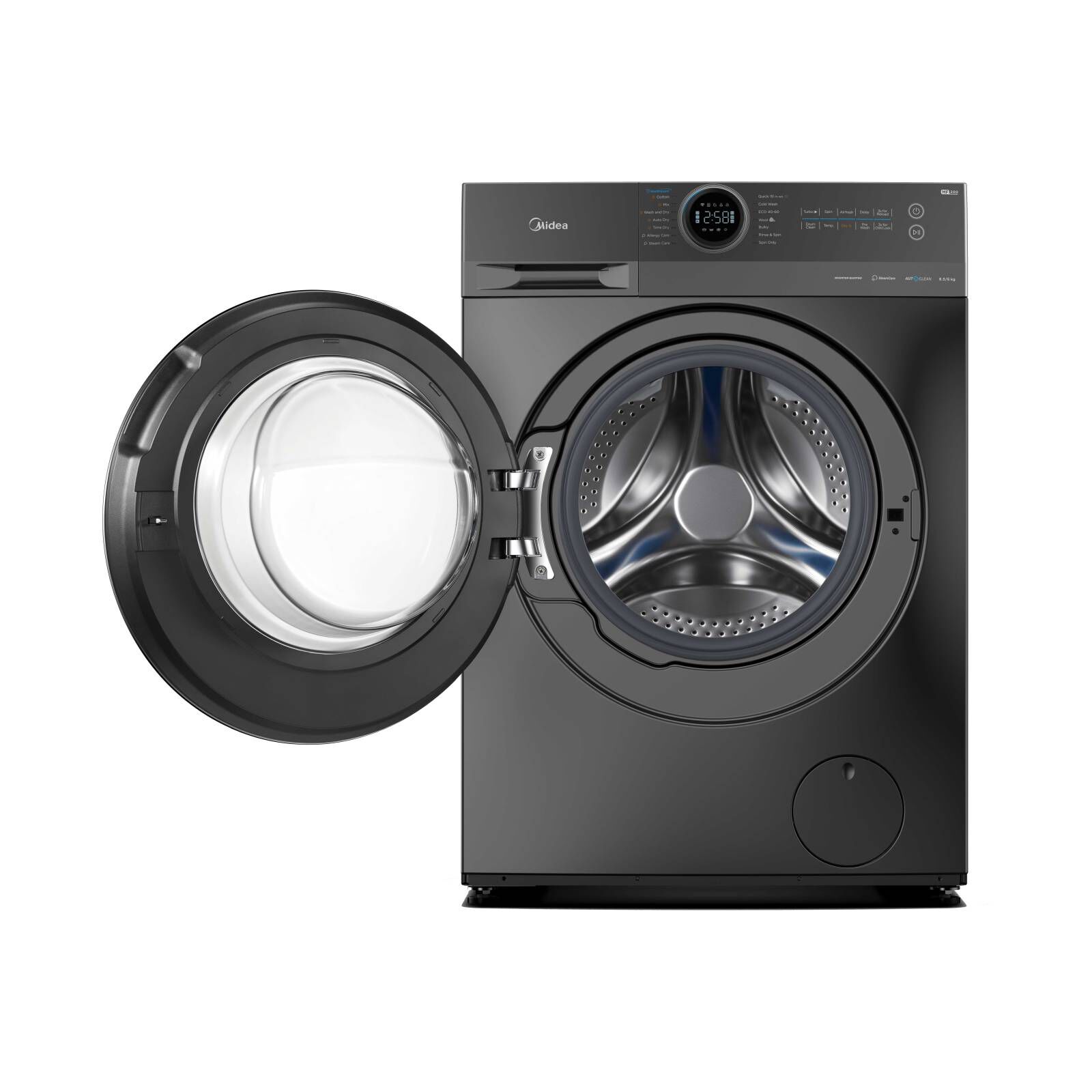 MIDEA Front Load Washer And Dryer (8.5kg/6kg) MF200D85B-image 4