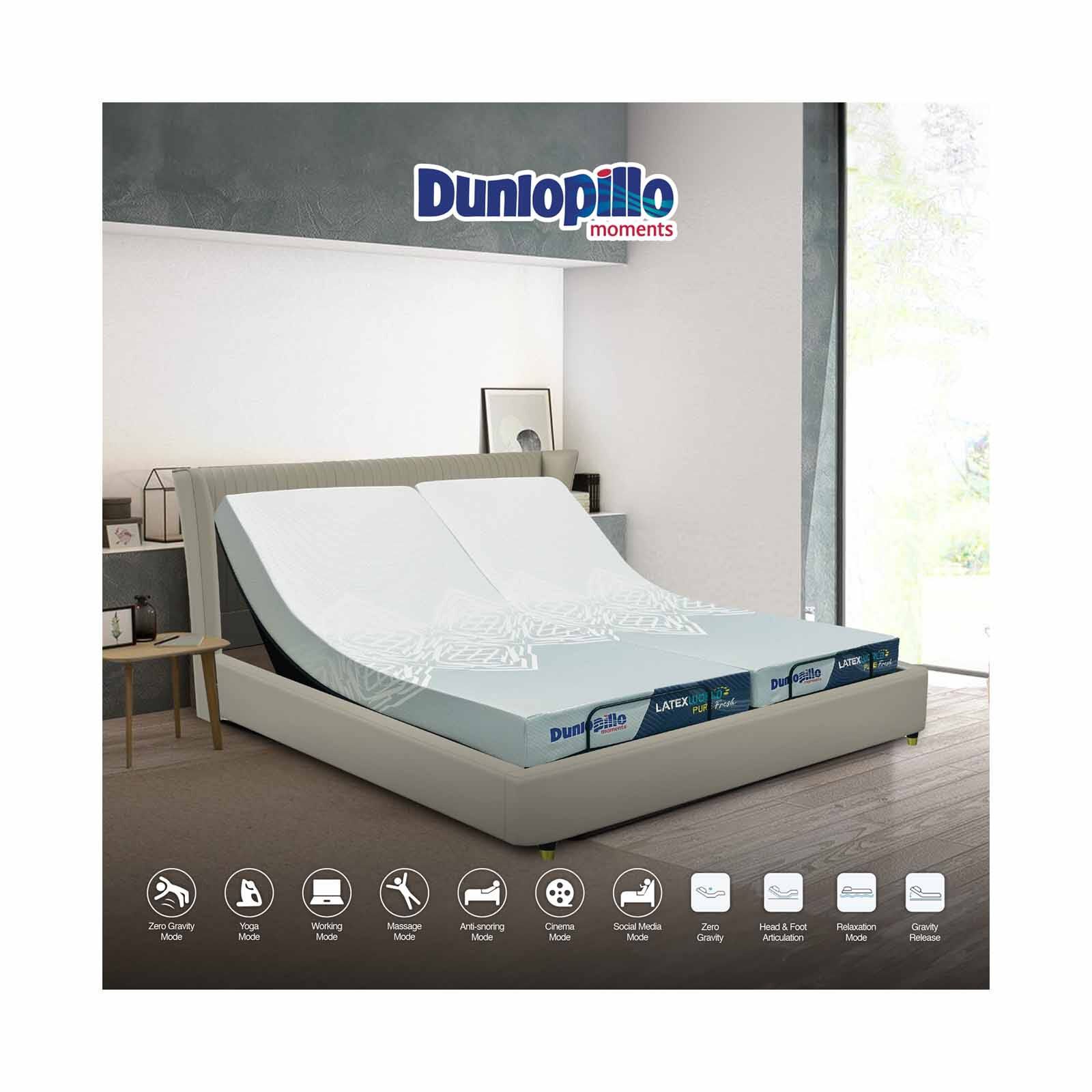 DUNLOPILLO Queen Bed MOMENTS MOTION (Q)-image 2