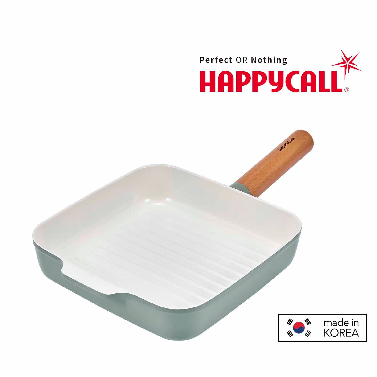 HAPPYCALL Zium Ih 22cm Ceranix-pro Grill Pan - Mint 4001-0138