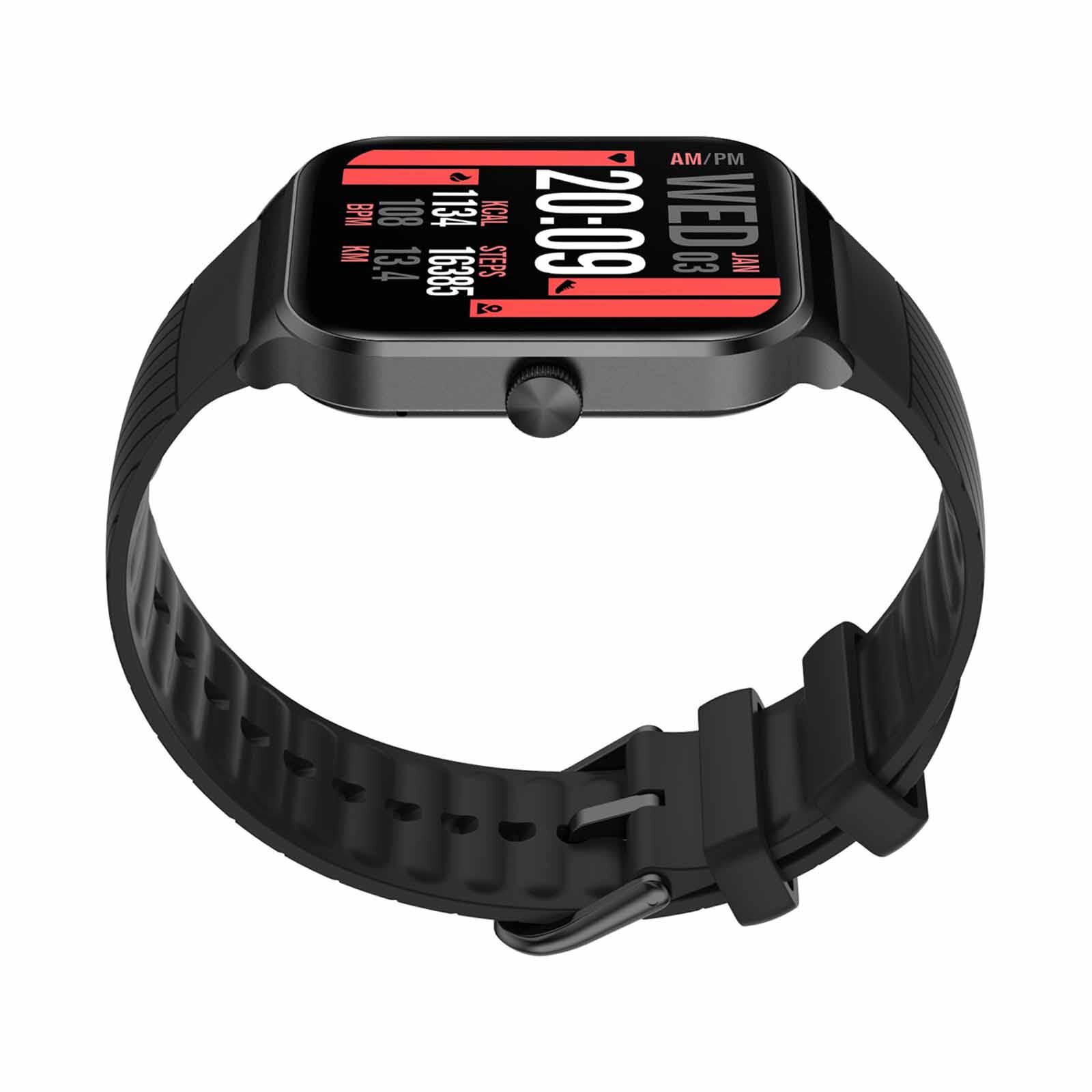 NOISE Colorfit Canvas Smartwatch - Jet Black WRB-SW-COLORFITCANVAS-STD-BLK_BLK-image 7