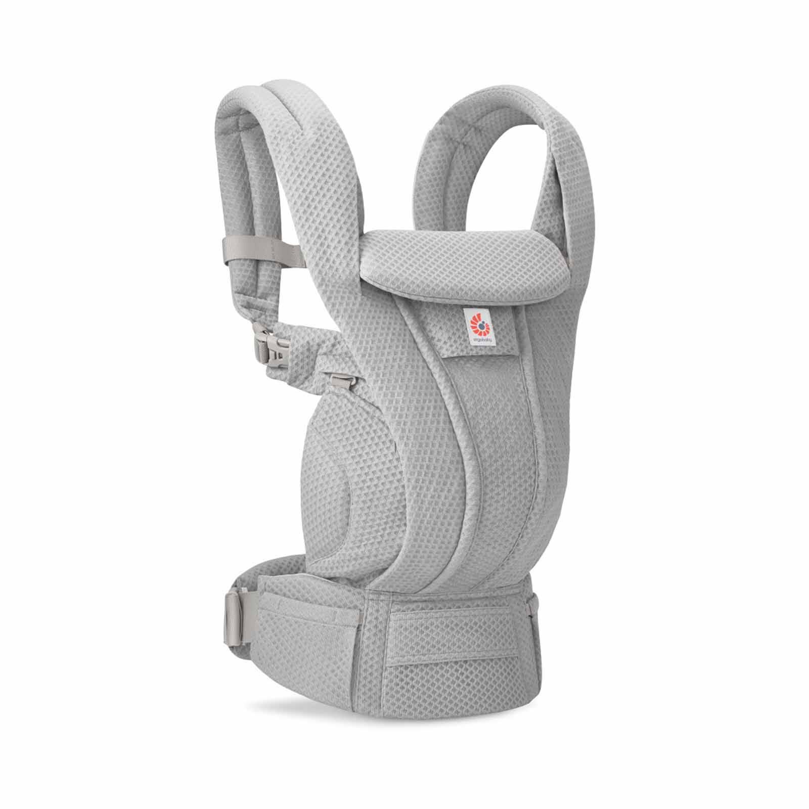 ERGOBABY Omni Deluxe All In One Mesh Baby Carrier - Pearl Grey - Online Exclusive BCODMPRLGRY-image 4