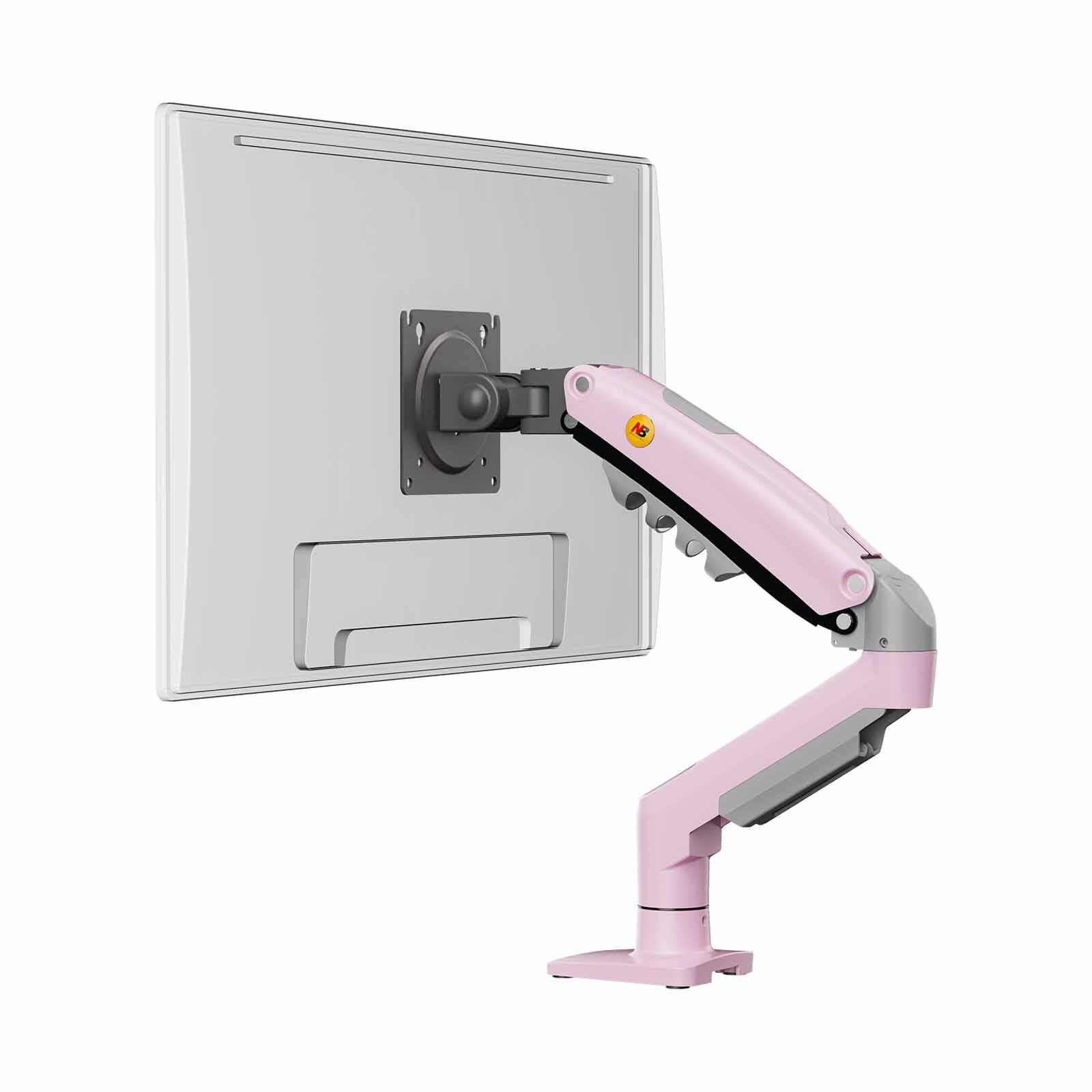 NORTHBAYOU Monitor Arm Fits 17-30 Inches, Hold 2-9 Kg Vesa 75 X 75 / 100 X 100 F80 XJ (PINK)