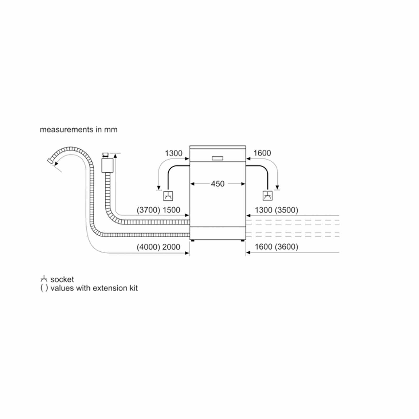 BOSCH Dishwasher (exclude Installation) With Cable With Gb Plug SPS2HKW57E +SMZ1050GB-image 8