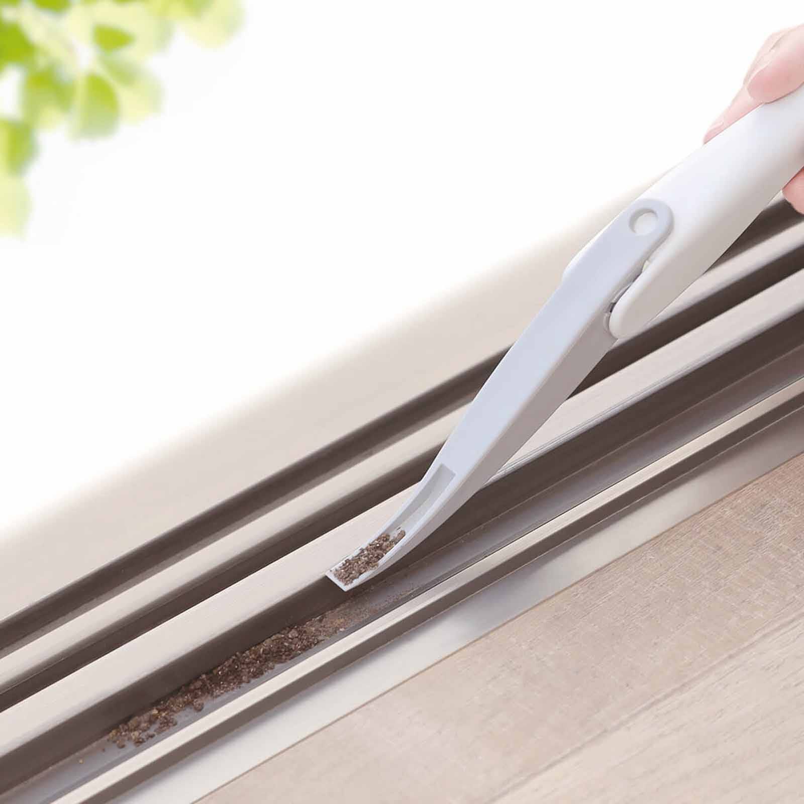 MARNA Window Track Cleaning Brush (56x203x21mm) - White W643-W-image 4
