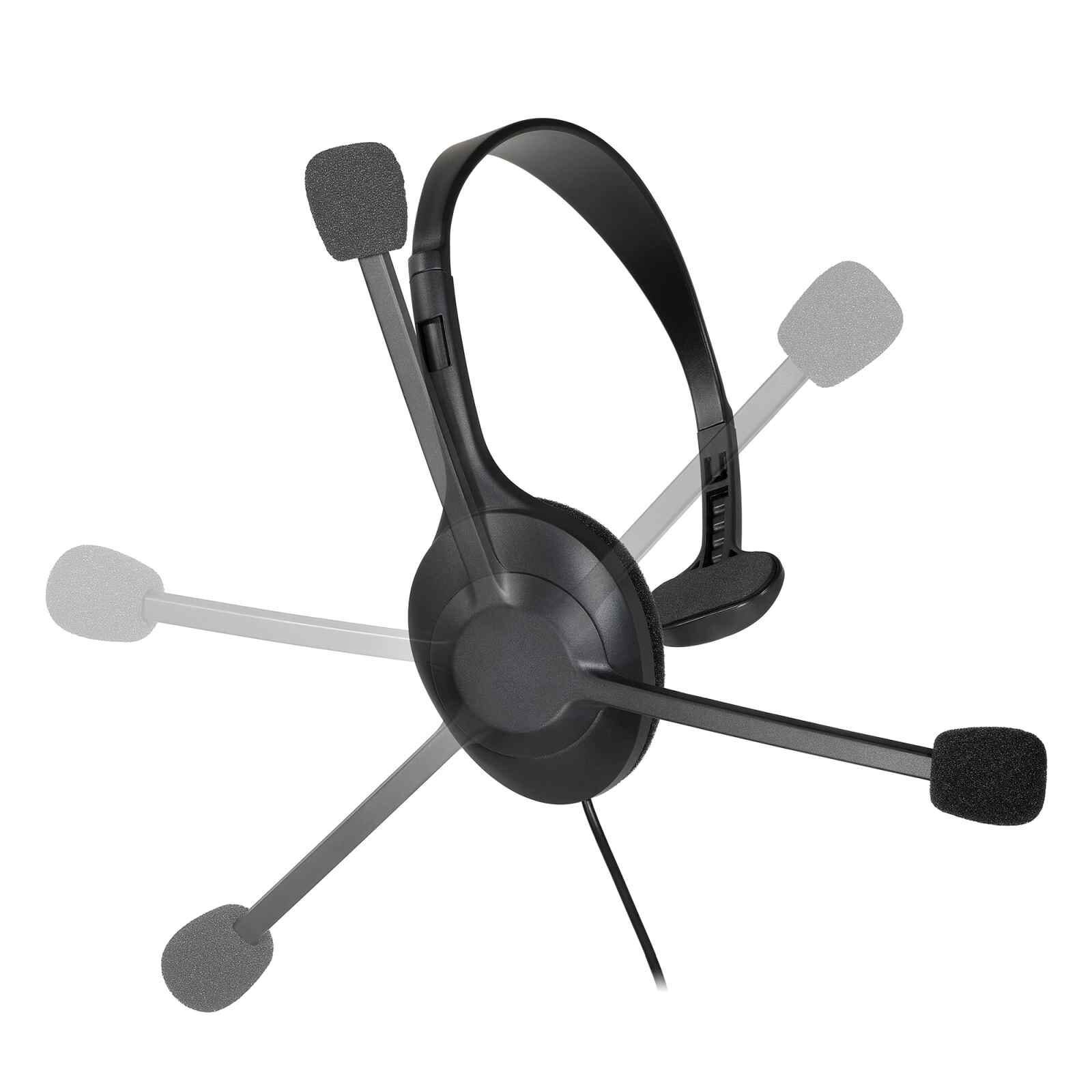 AUDIO TECH Single-earpiece Headset ATH-101USB-image 2