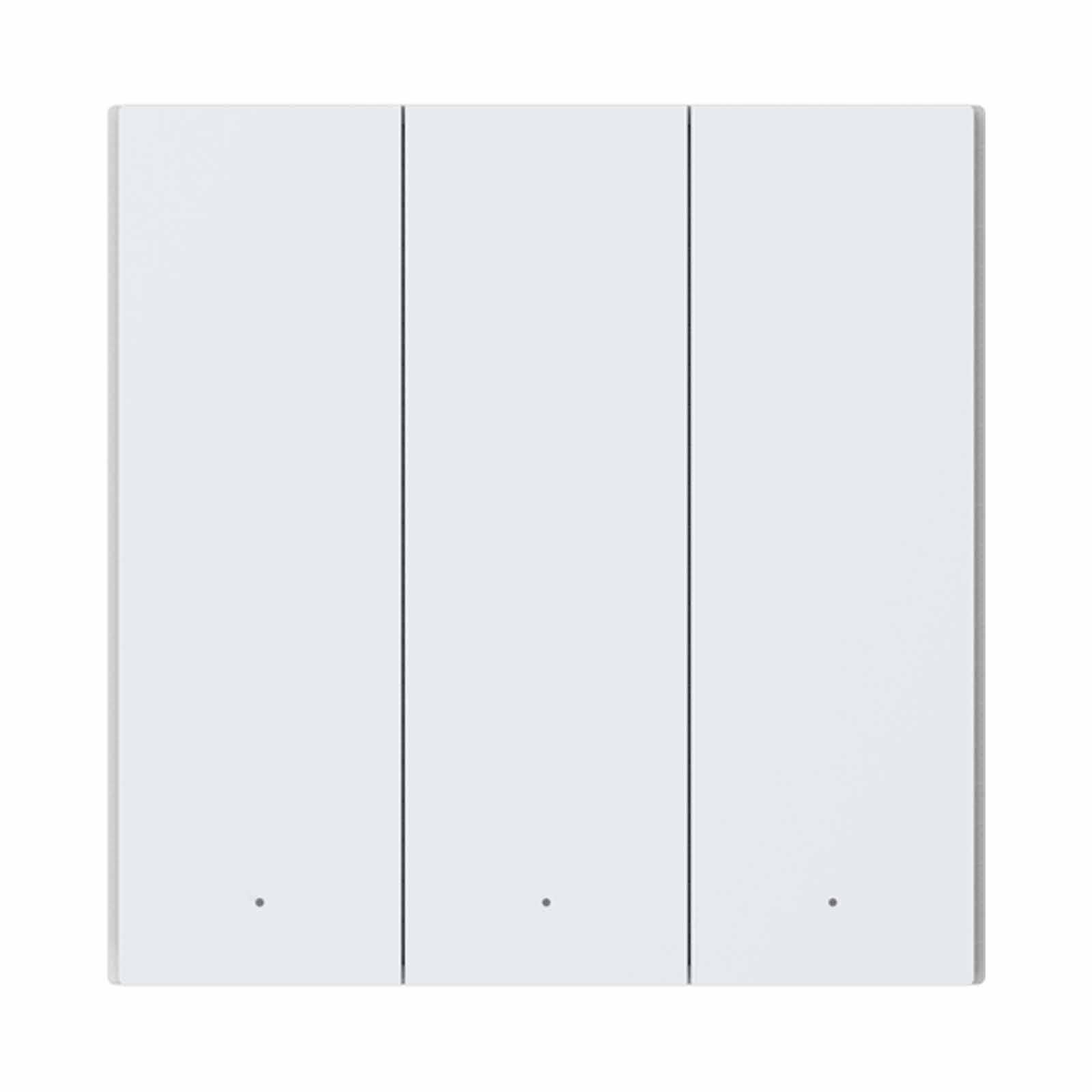 AQARA Wall Switch H1 (triple Rocker, No Neutral) White WALL SWITCH H1 (TRIPLE ROCKER NO NEUTRAL)-image 1