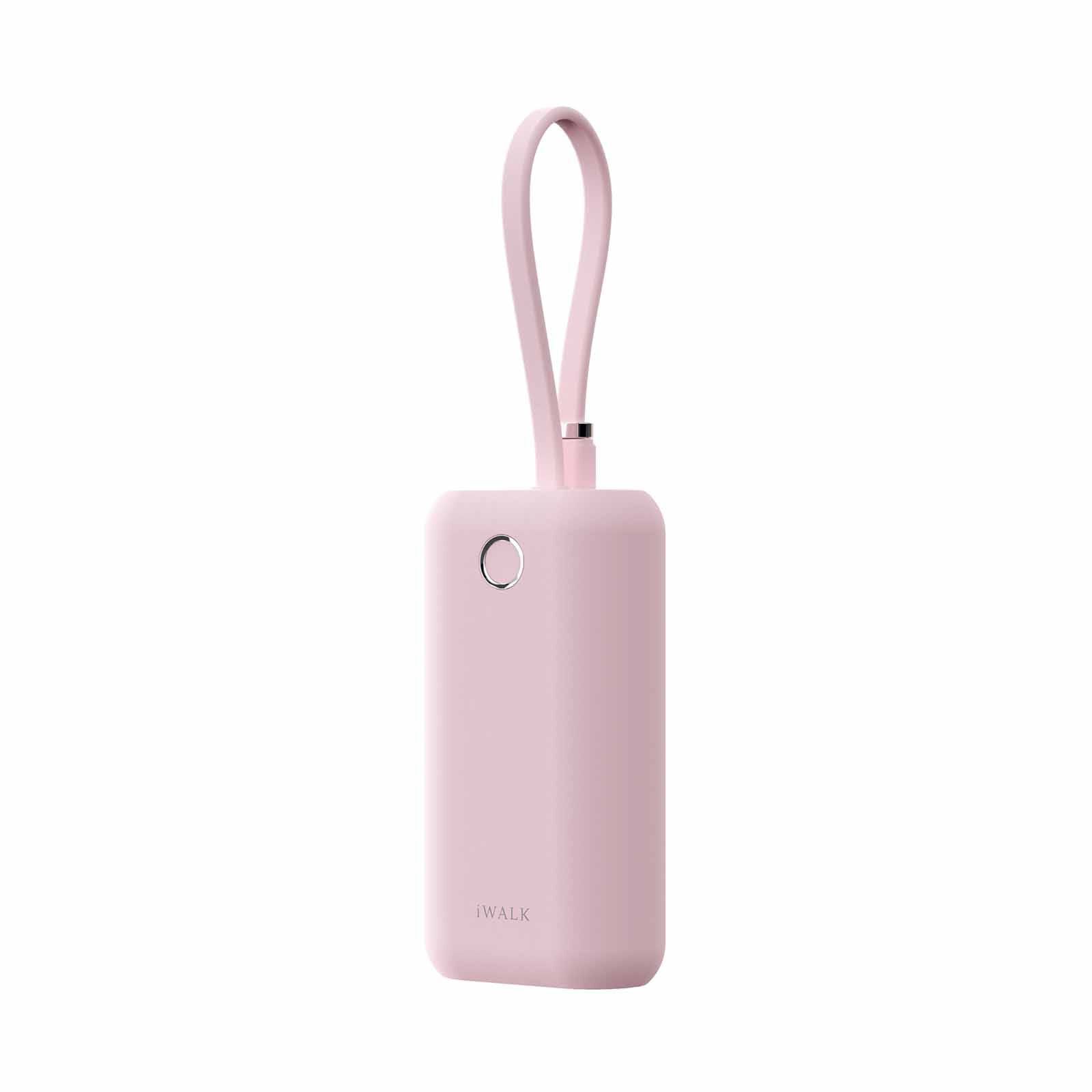IWALK Powermini Built-in Cable, 22.5w Usb-c Fast Charging Powerbank (10,000mah) Pink UBP001-013A-image 5