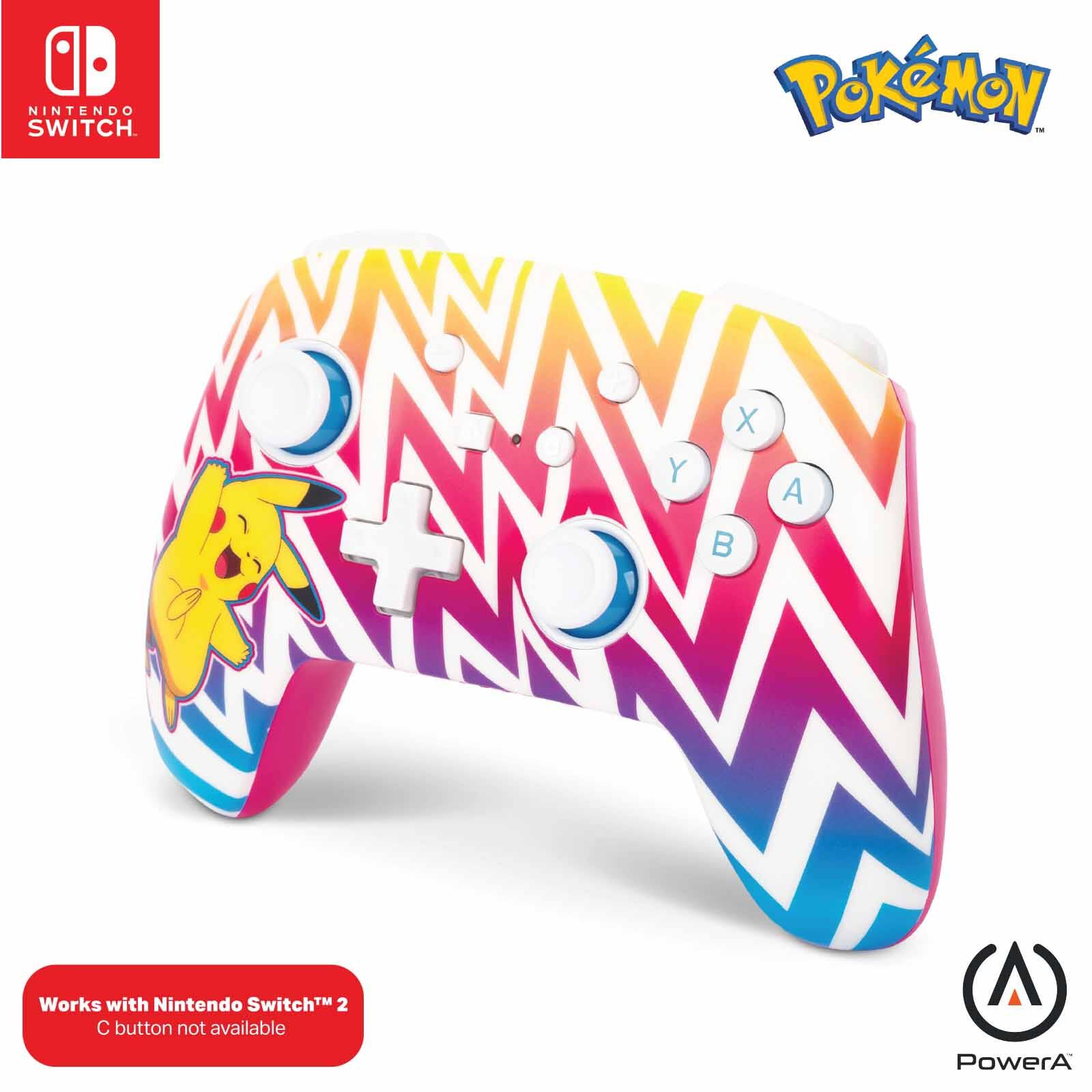 POWERA Enhanced Wireless Controller For Nintendo Switch - Pikachu Vibrant NSGP0262-01-image 6