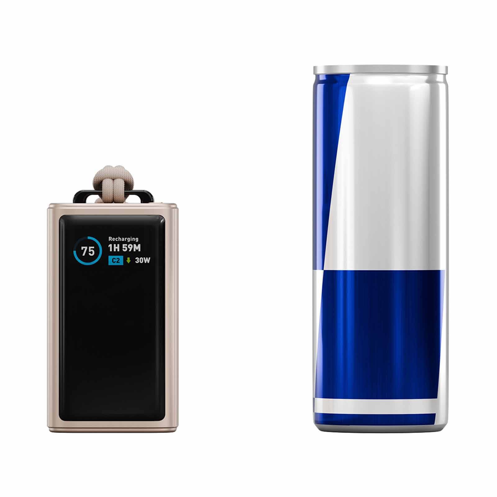 ENERGEA Compac Arc 45, 10000mah Powerbank With Built In 70cm Usb-c Cable Pd45w - Gold CP45-ARC10K-GLD-image 5
