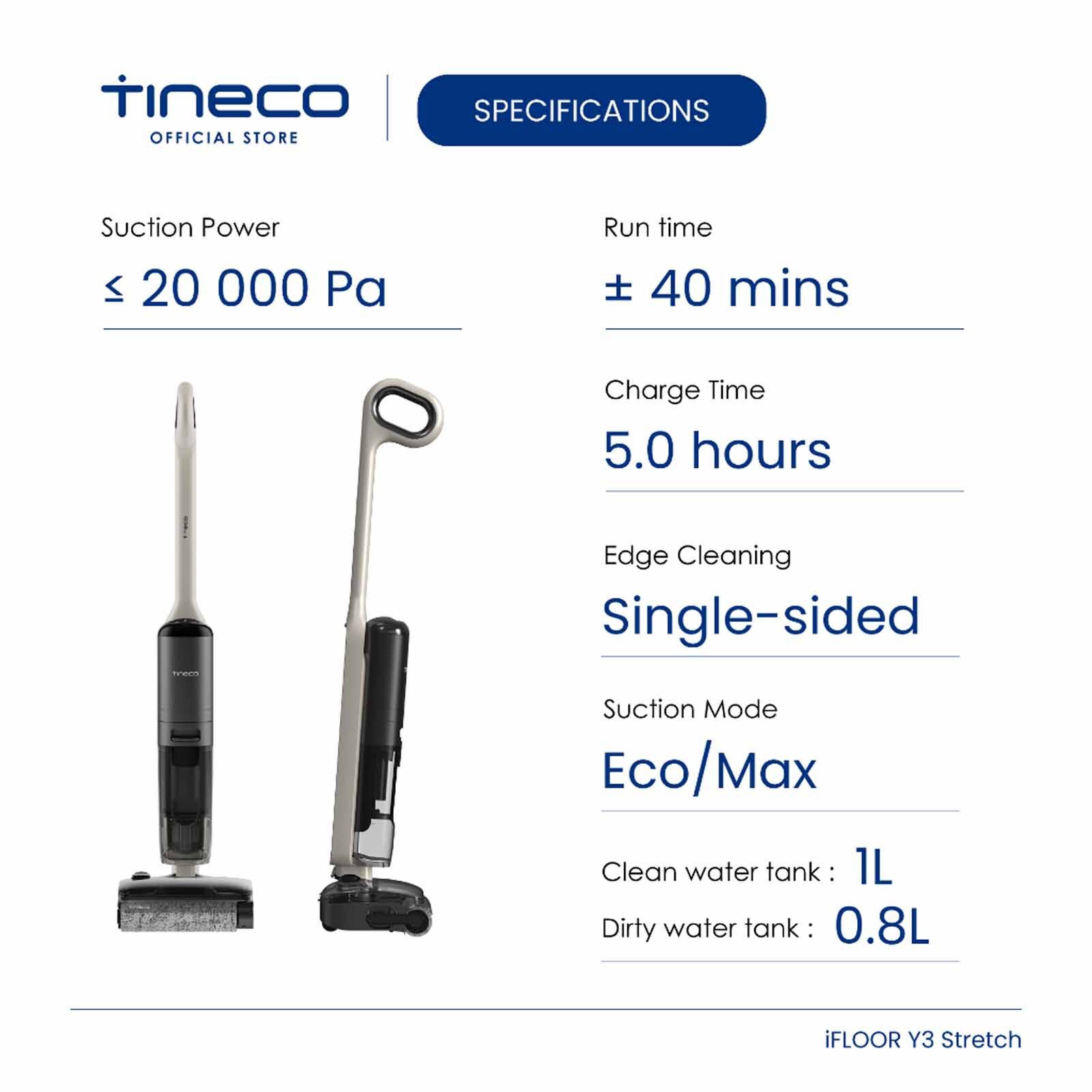 TINECO Ifloor Y3 Stretch Cordless Floor Washer Y3 STRETCH-image 9