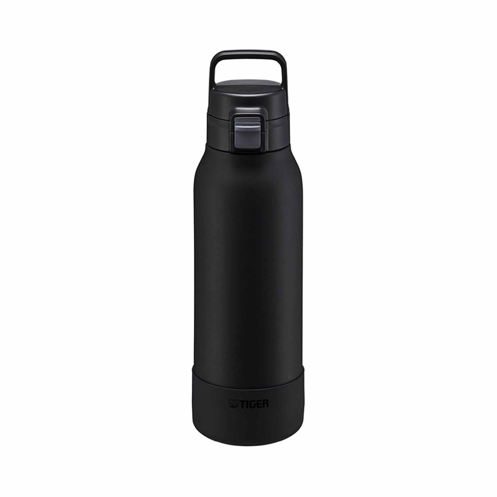 TIGER 1.2lt Push-botton Lid Stainless Steel Bottle (stone Black) MTA-B120 (KK)-image 1