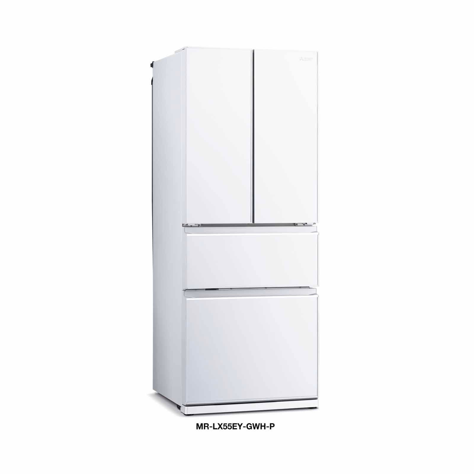 MITSUBISHI 4 Door Bottom Mounted Fridge (442l) - White MR-LX55EY-GWH-P-image 1
