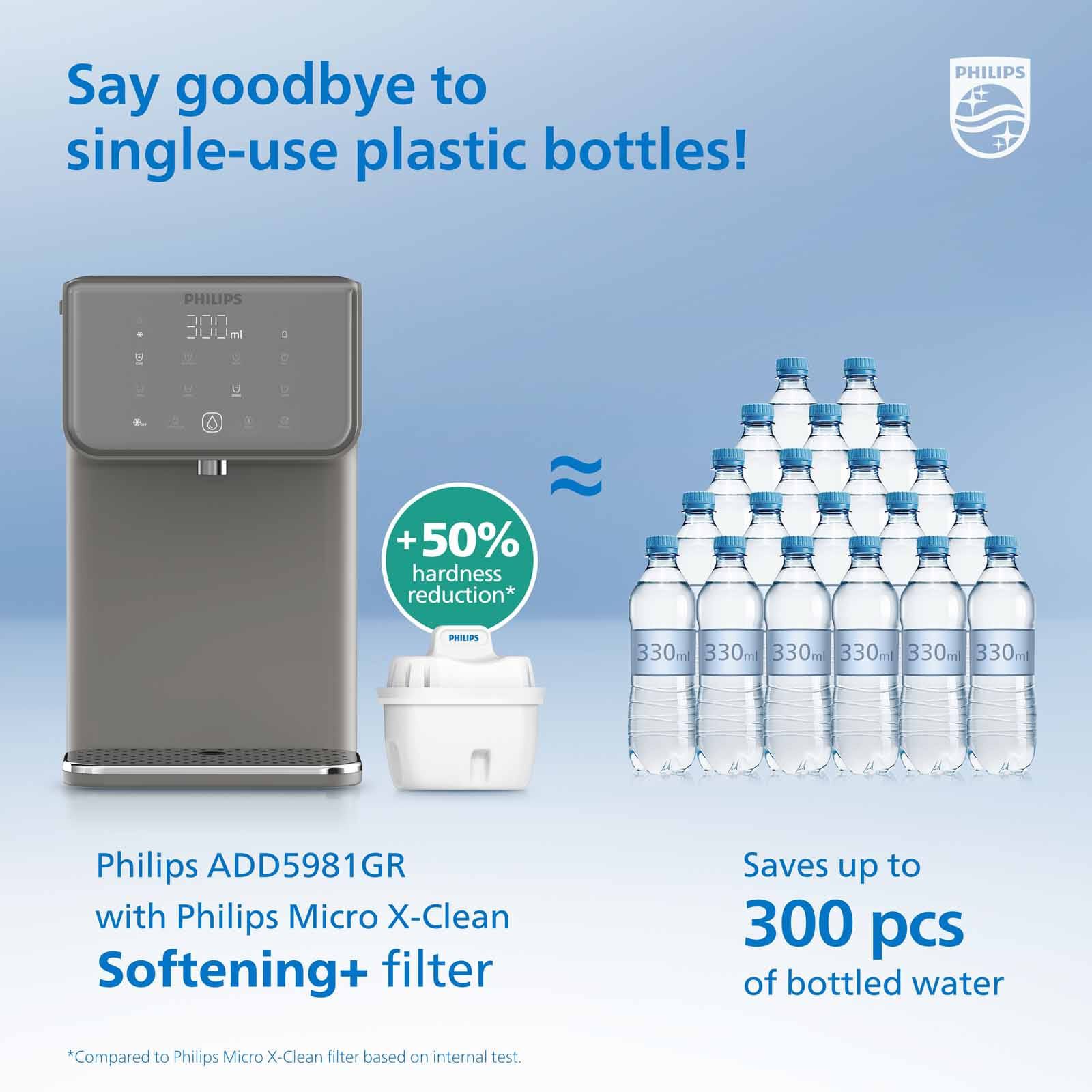 PHILIPS Compact Water Station Hot & Cold Water Dispenser ADD5981GR-image 4