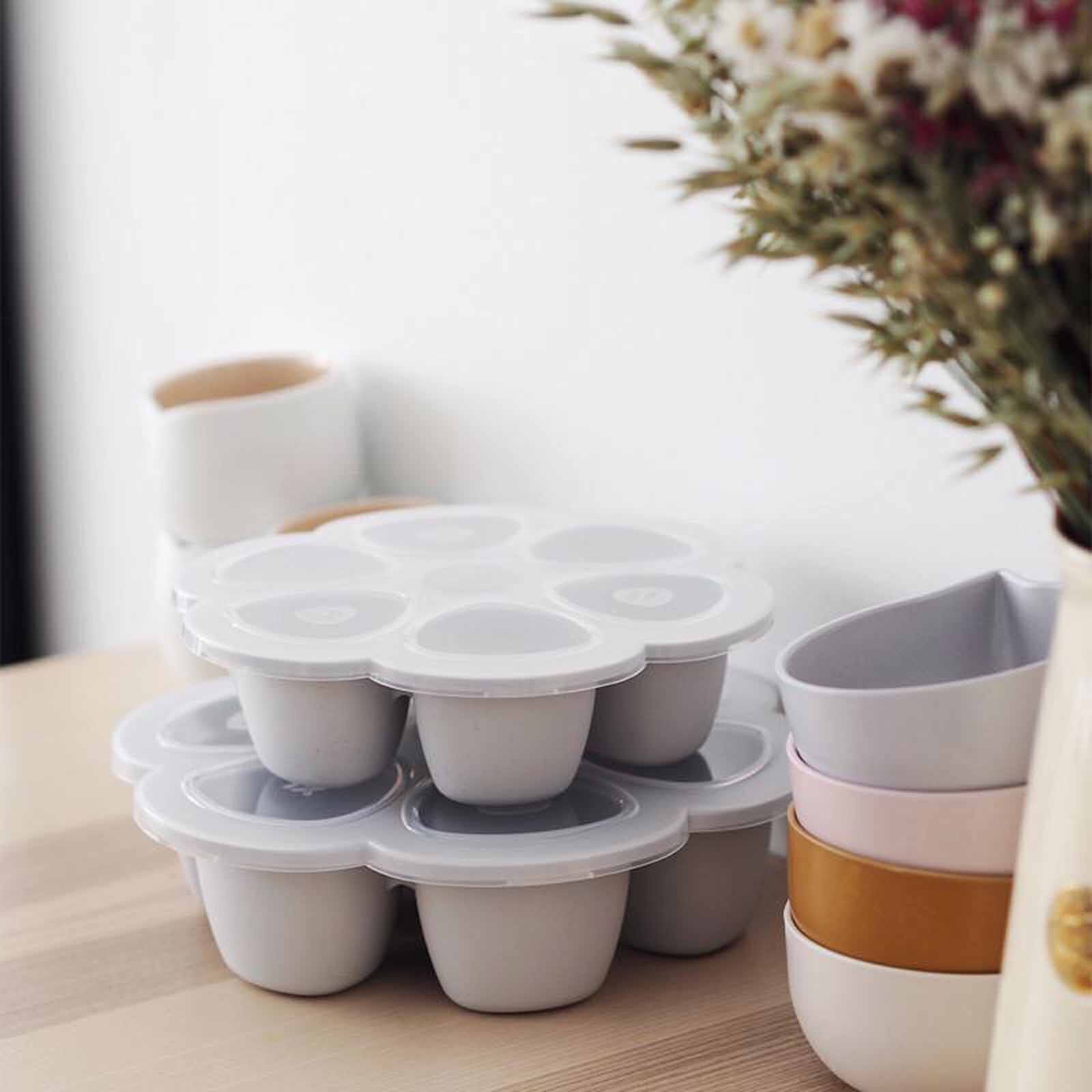 BEABA Silicone Freezer Tray 6 X 150ml - Grey (online) MULTIPORTIONS-image 5