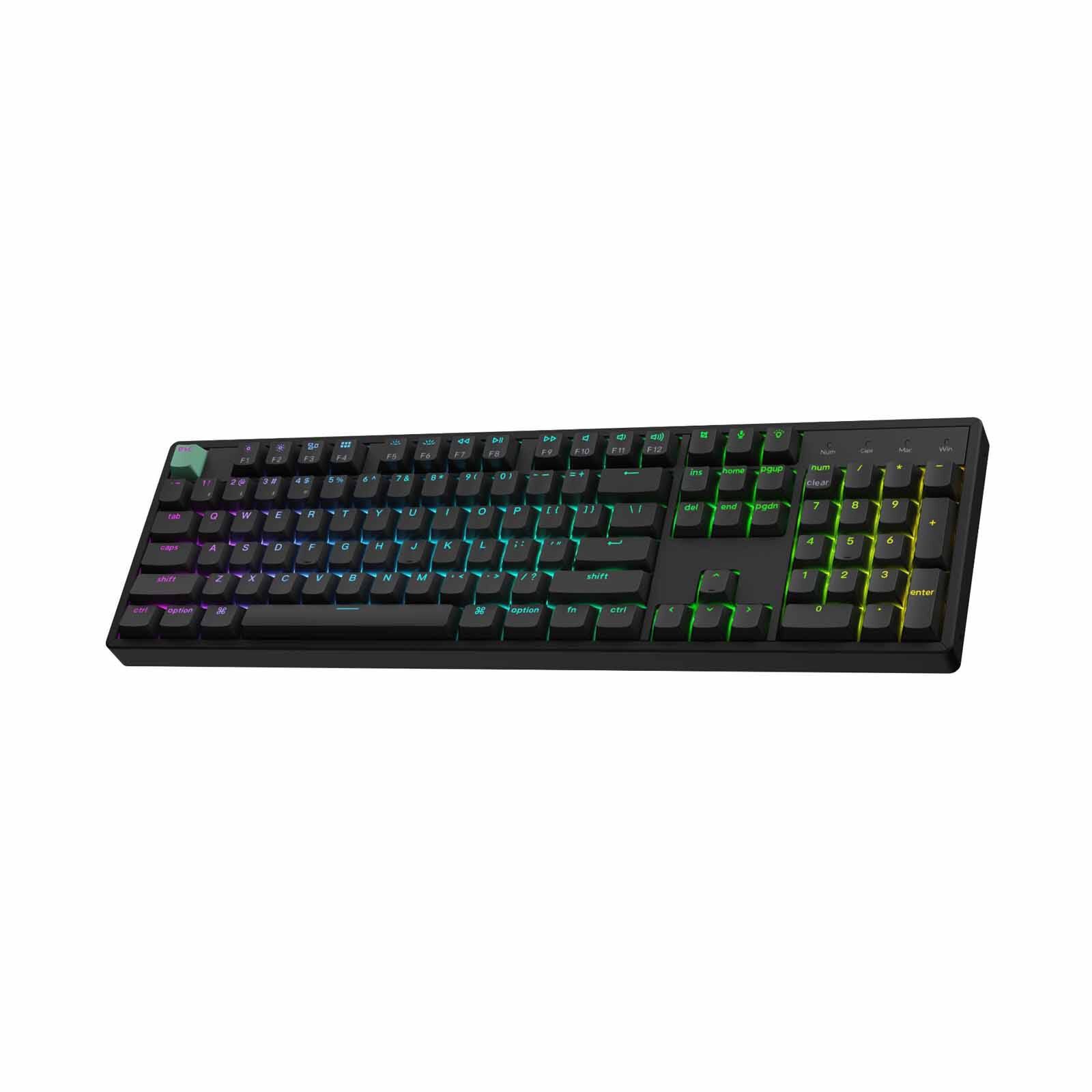 KEYCHRON K10 He Full Size 104 Key, Black Full Assembled, Rgb, Hot-swap, Hall Effect Keyboard - Standard Ed. KYCN-K10H-J1-image 6