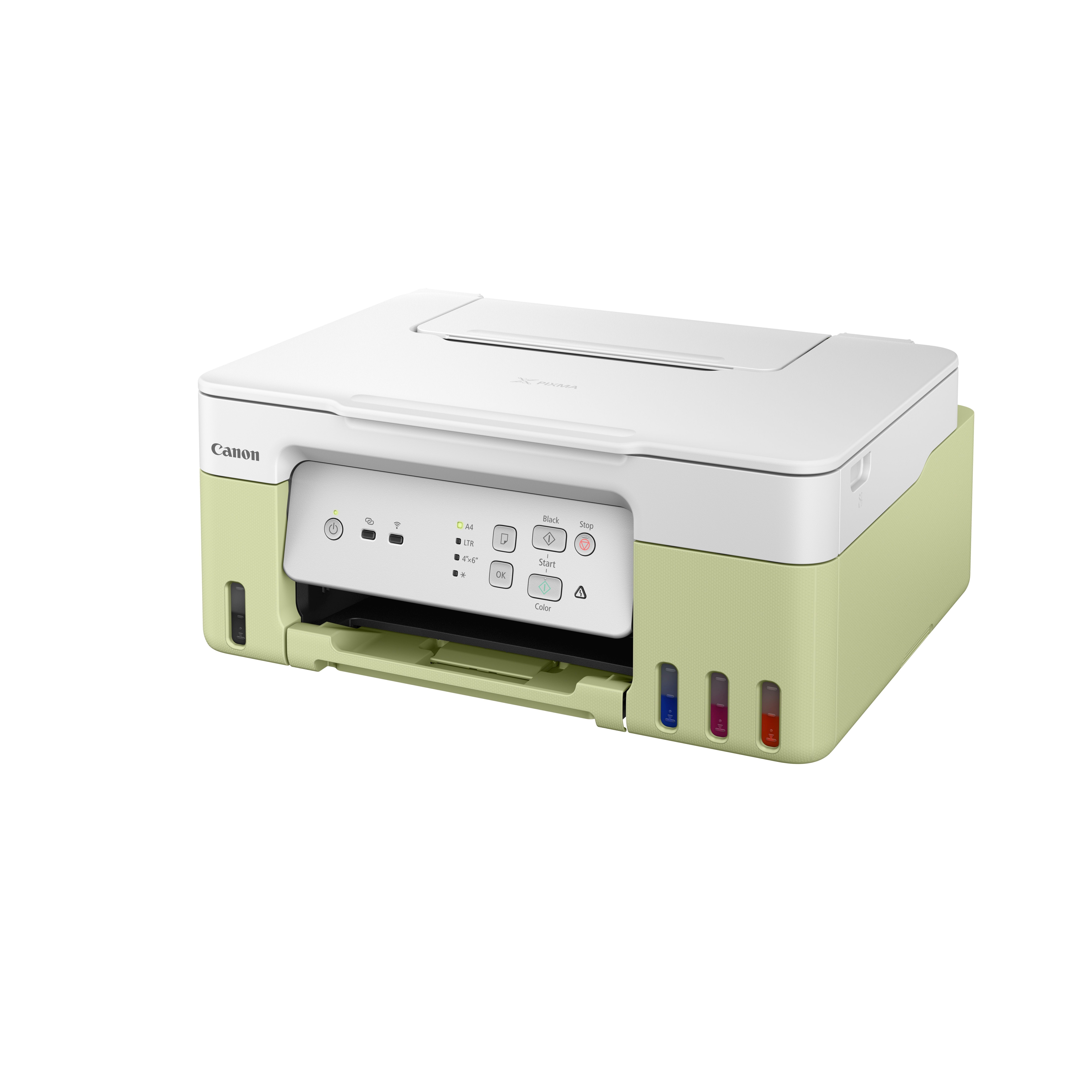 CANON Multifunctional Megatank Inkjet Printer PIXMA G3730 YELLOW GREEN-image 2