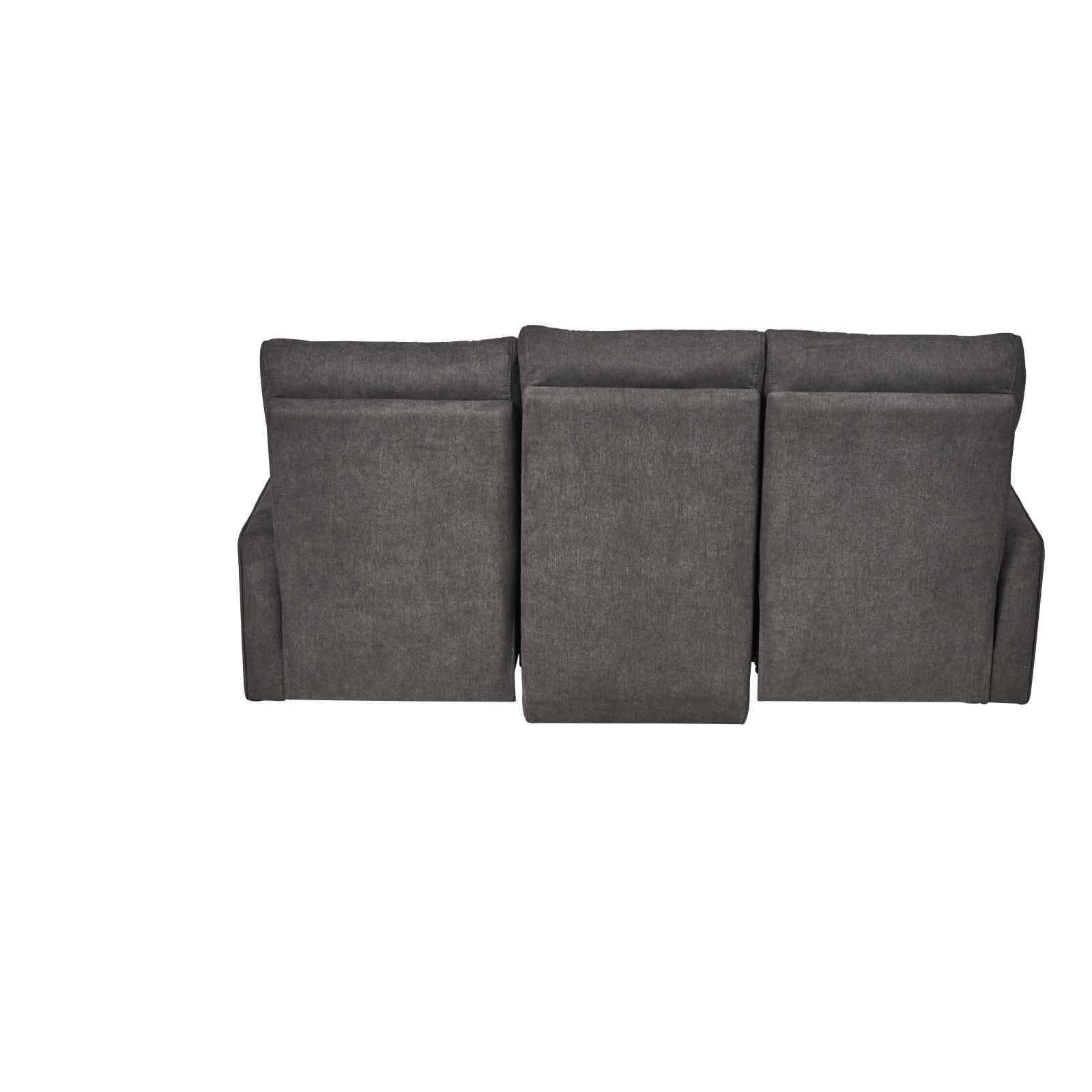 MIZU DESIG 3rr Seater Recliner (hl) Mto Half Leather Sofa ELLA-image 14