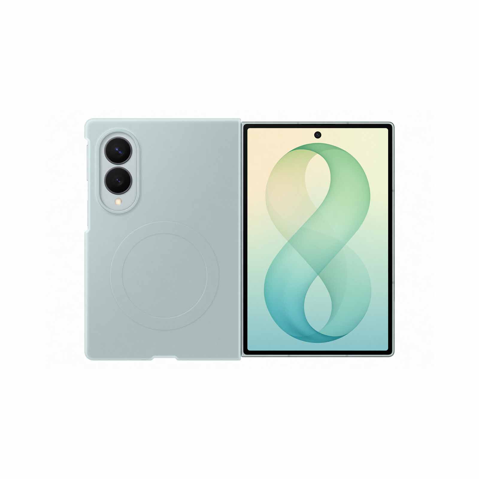 SAMSUNG Galaxy Z Fold8 Silicone Magnet Case Pistachio EF-EF971CGEGWW-image 1