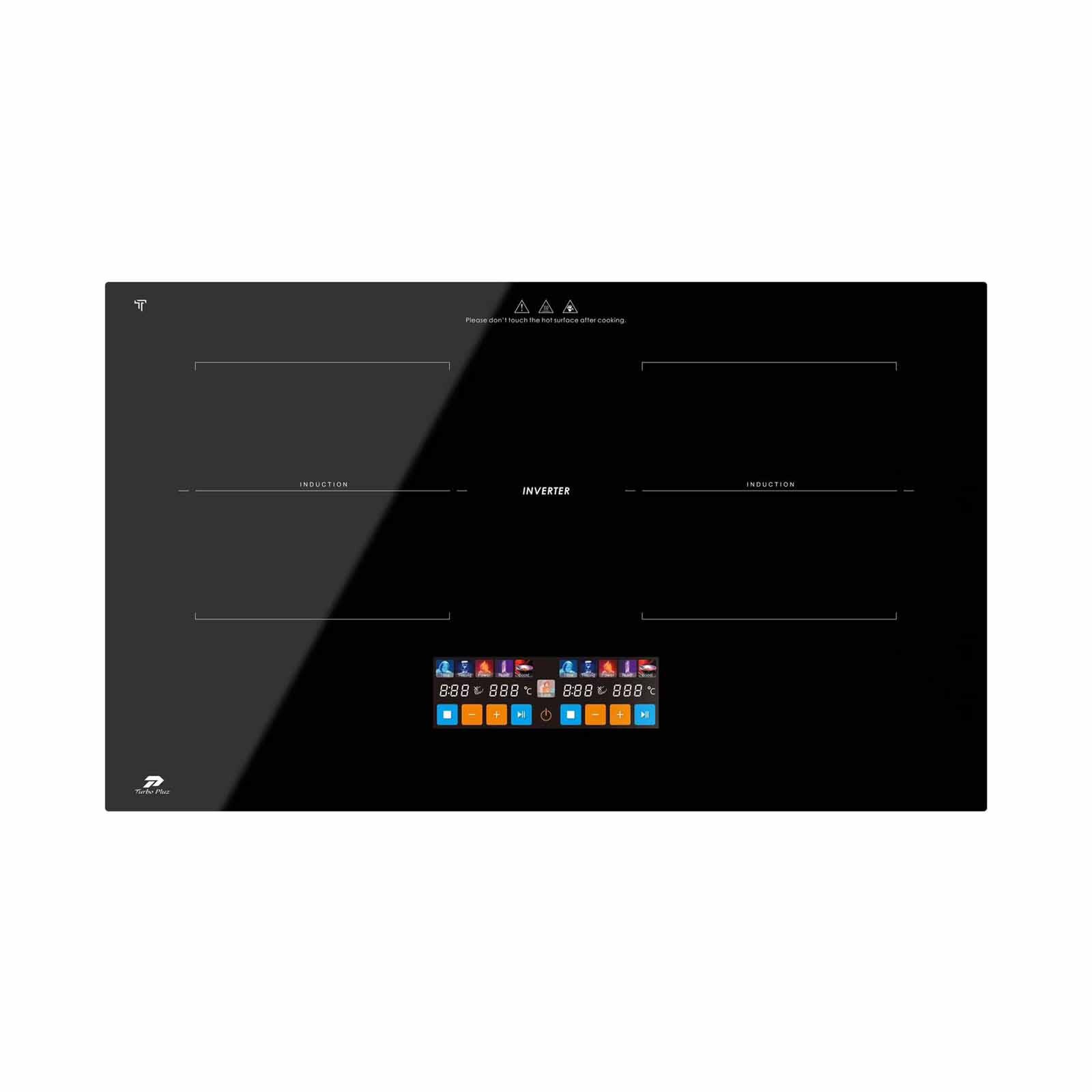 TURBO 2 Zone Induction Hob (75cm) (exclude Installation) TZI008-image 1