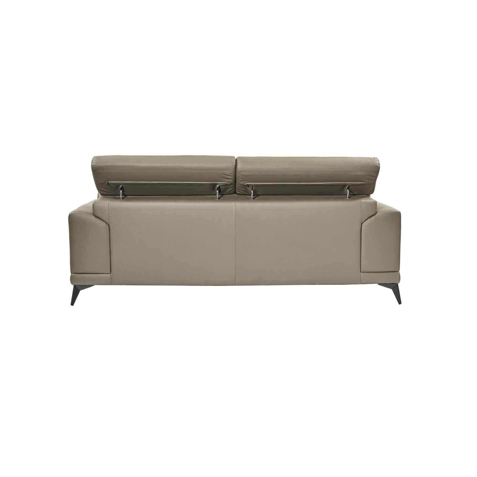MIZU DESIG 3+2 Seater Sofa (hl) Mto Half Leather Sofa Set KENDRA-image 12
