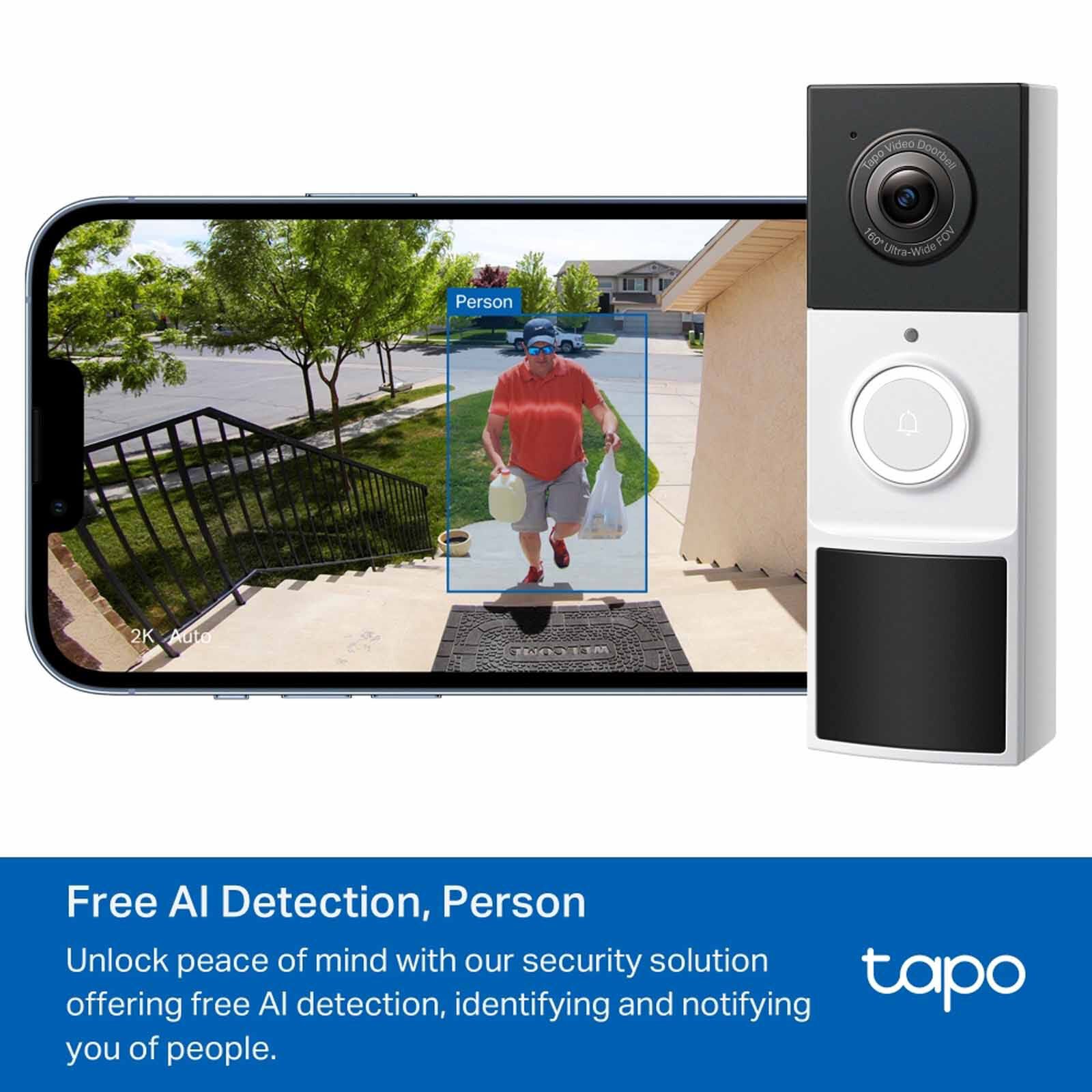 TP LINK Video Doorbell Camera TPL-TAPO-TD21-image 5