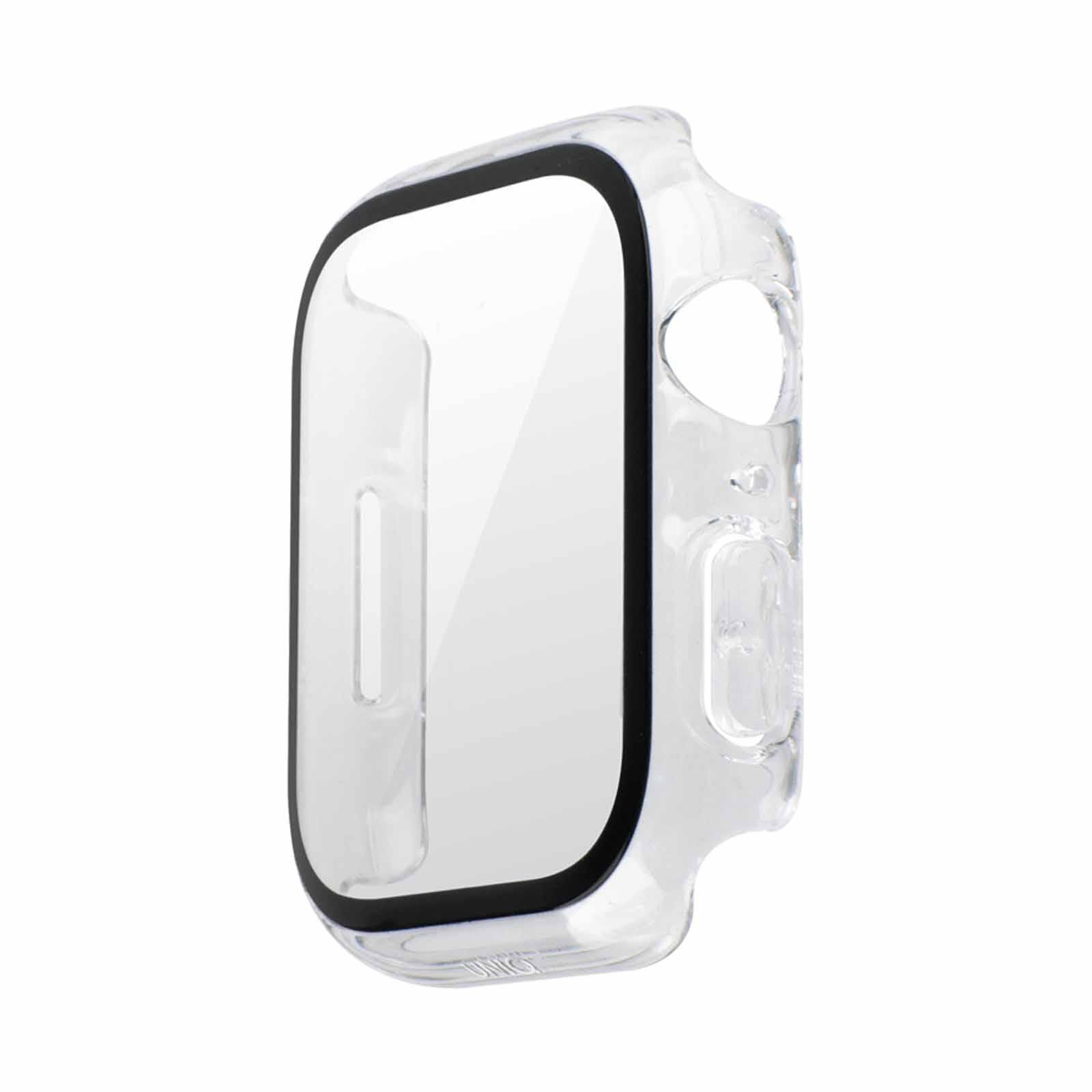 UNIQ Legion Watch Case With 9h Tempered Glass Screen Protection 41mm - Dove (clear) UNIQ-41MM-LEGNCLR-image 1
