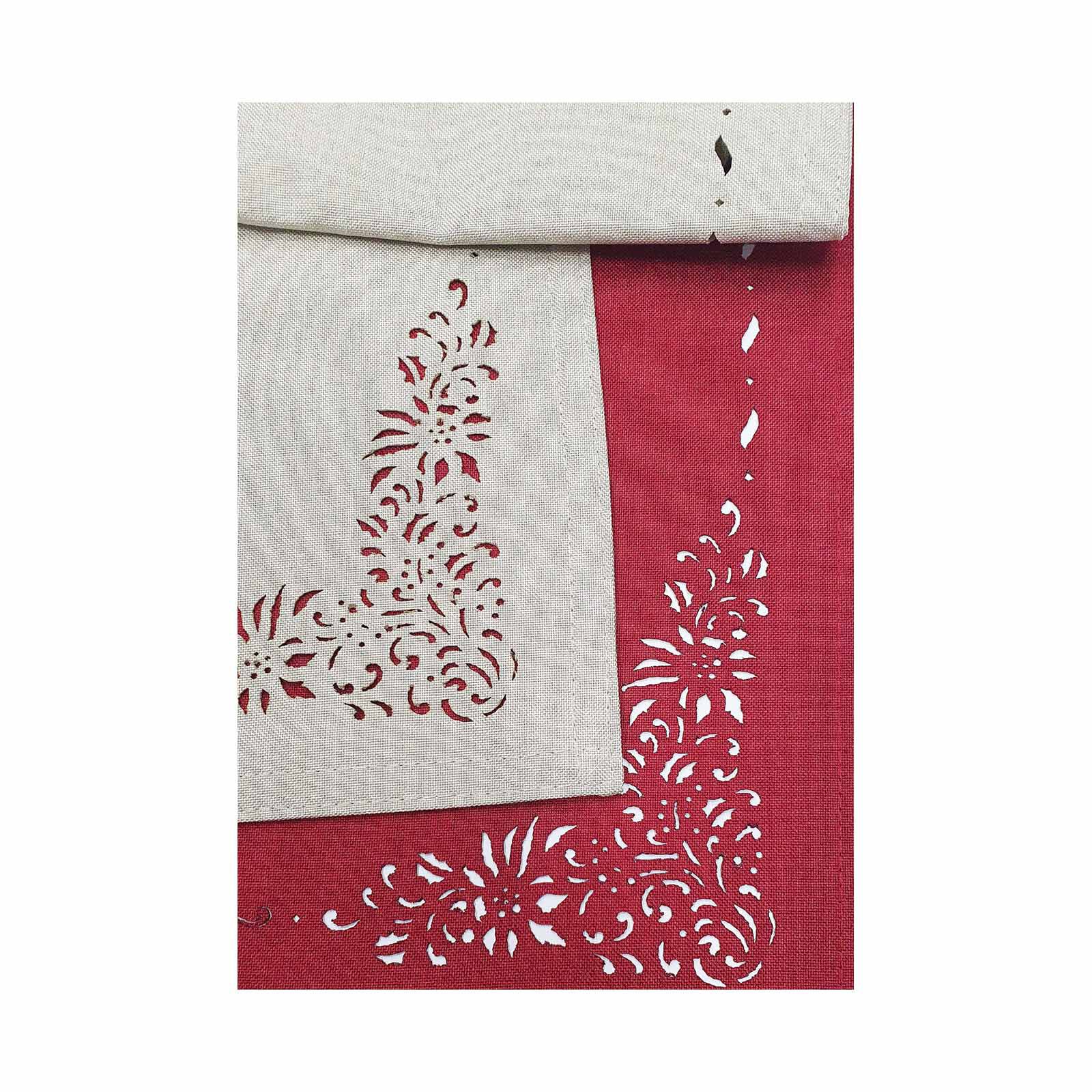 RAPEE Jardin Placemat Red (online) JARDIPMRED-image 2