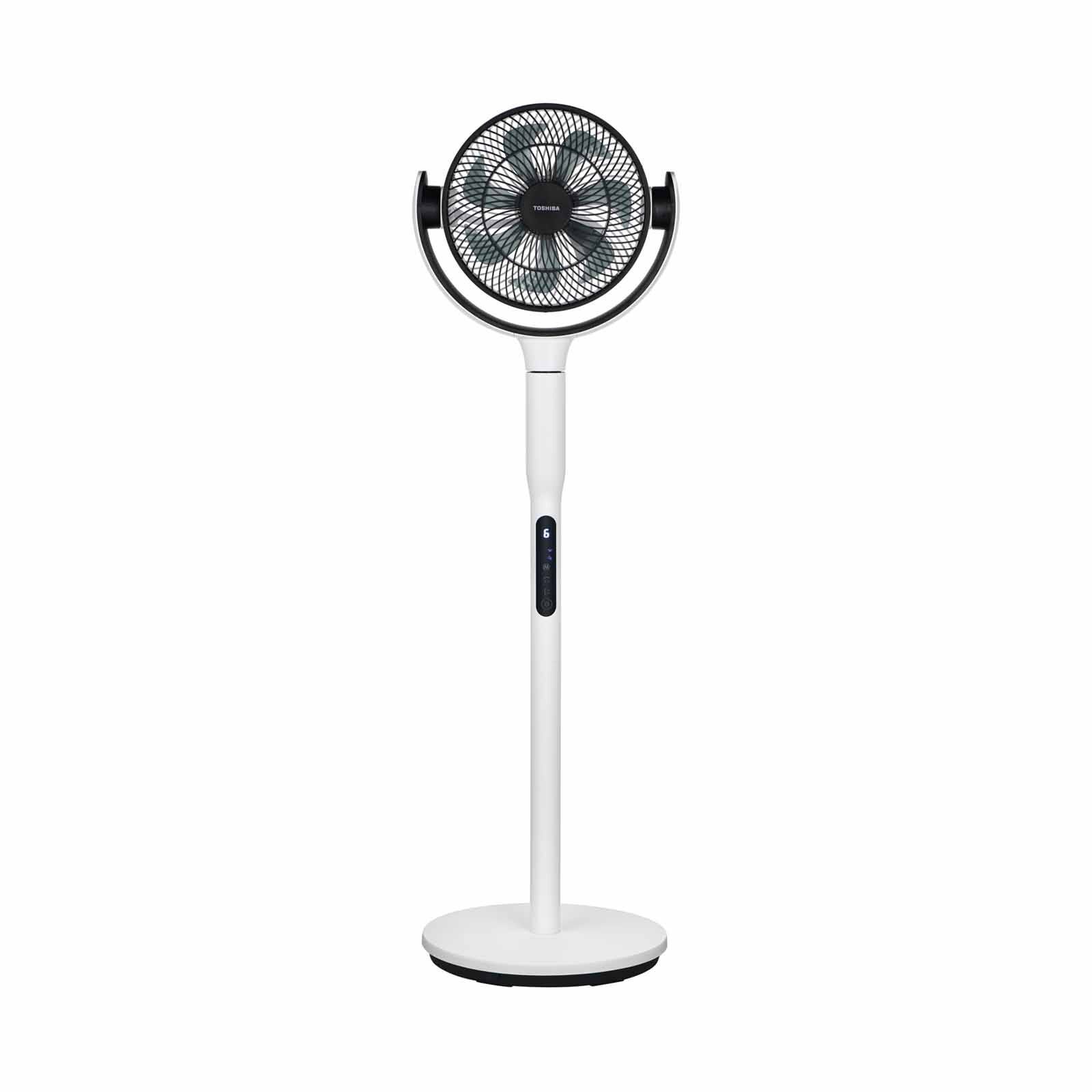 TOSHIBA 9 Inch Dc Air Circular Fan F-DSC40XSG(W)-image 1