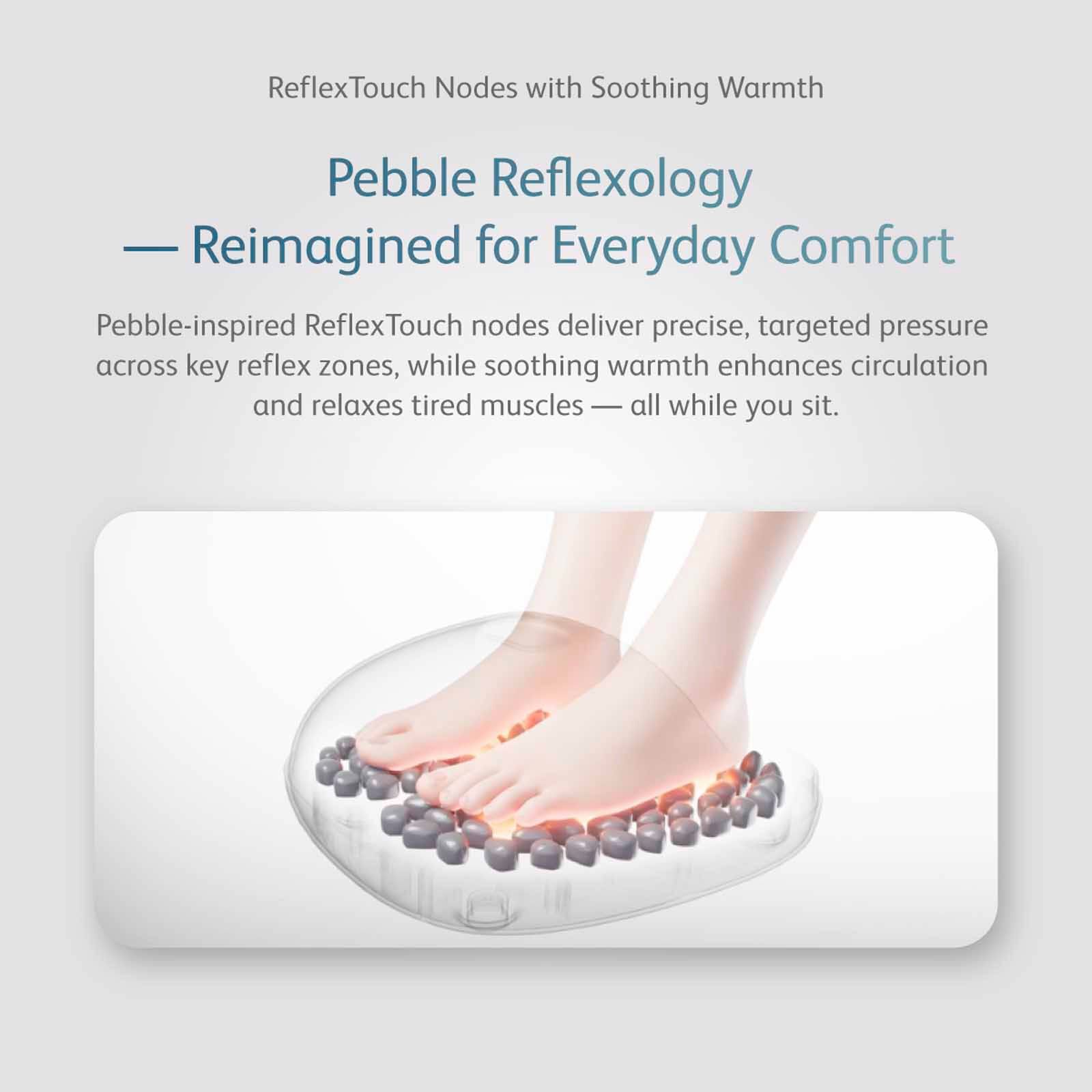 OSIM Upebble Foot Reflexology Massager + Ucozy Cushion (pink) Multi-functional Massage Cushion OS-3261 + OS-2252B-image 15