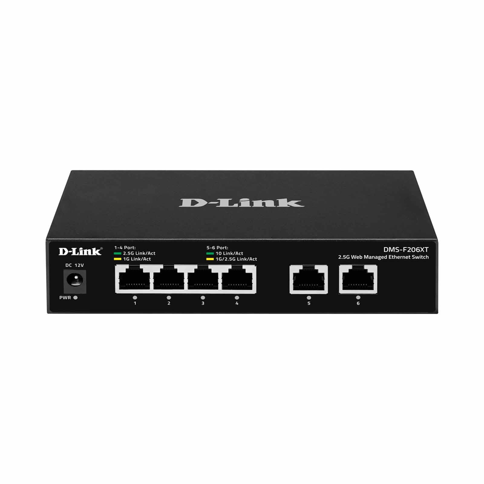 DLINK 4-port 2.5g And 2-port 10g Web Managed Ethernet Switch DMS-F206XT-image 1