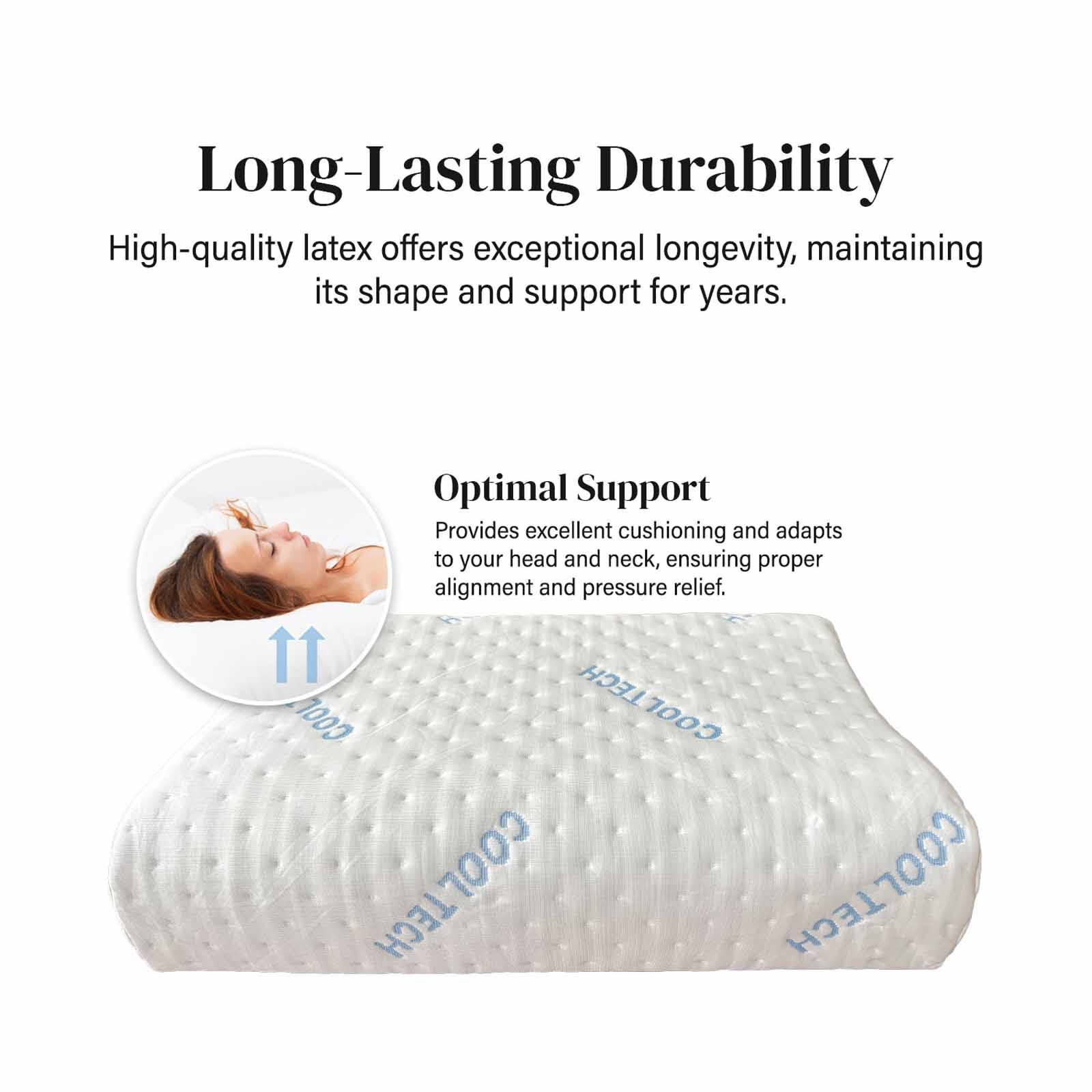 INTERO Intero I Cooltech Latex I Cooling Latex I Contour Pillow ( Oe ) 7483 I CONTOUR LATEX-image 4