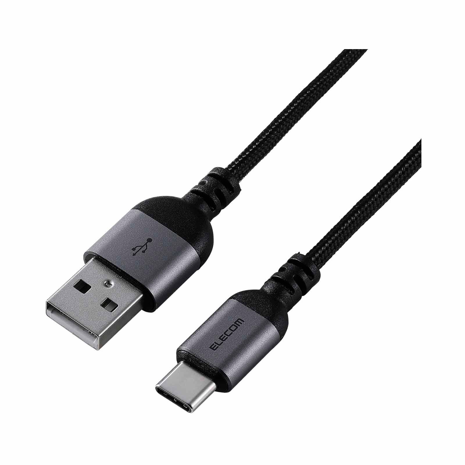 ELECOM Usb C- Usb A 0.5m MPA-ACASAN05BK-image 1