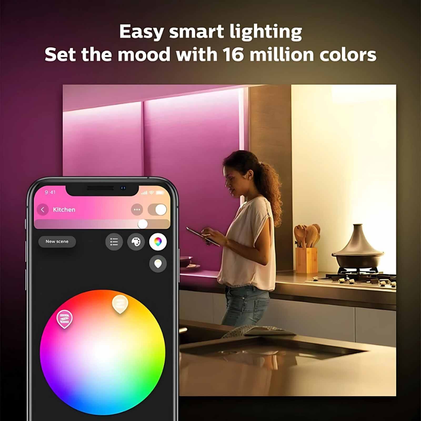 PHILIPS HU White And Color Ambiance 5.7w Gu10 350 Lm 929001953114-image 11