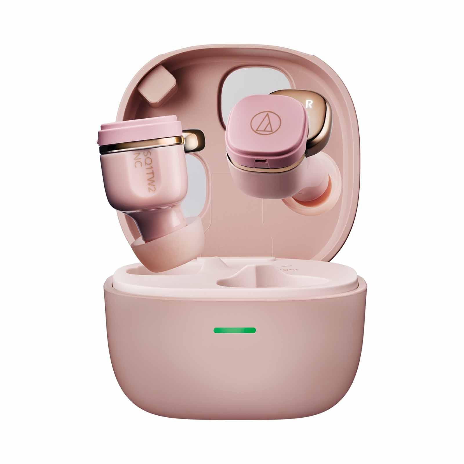 AUDIO TECH True Wireless With Active Noise Cancellation - Pink ATH-SQ1TW2NC PK-image 3