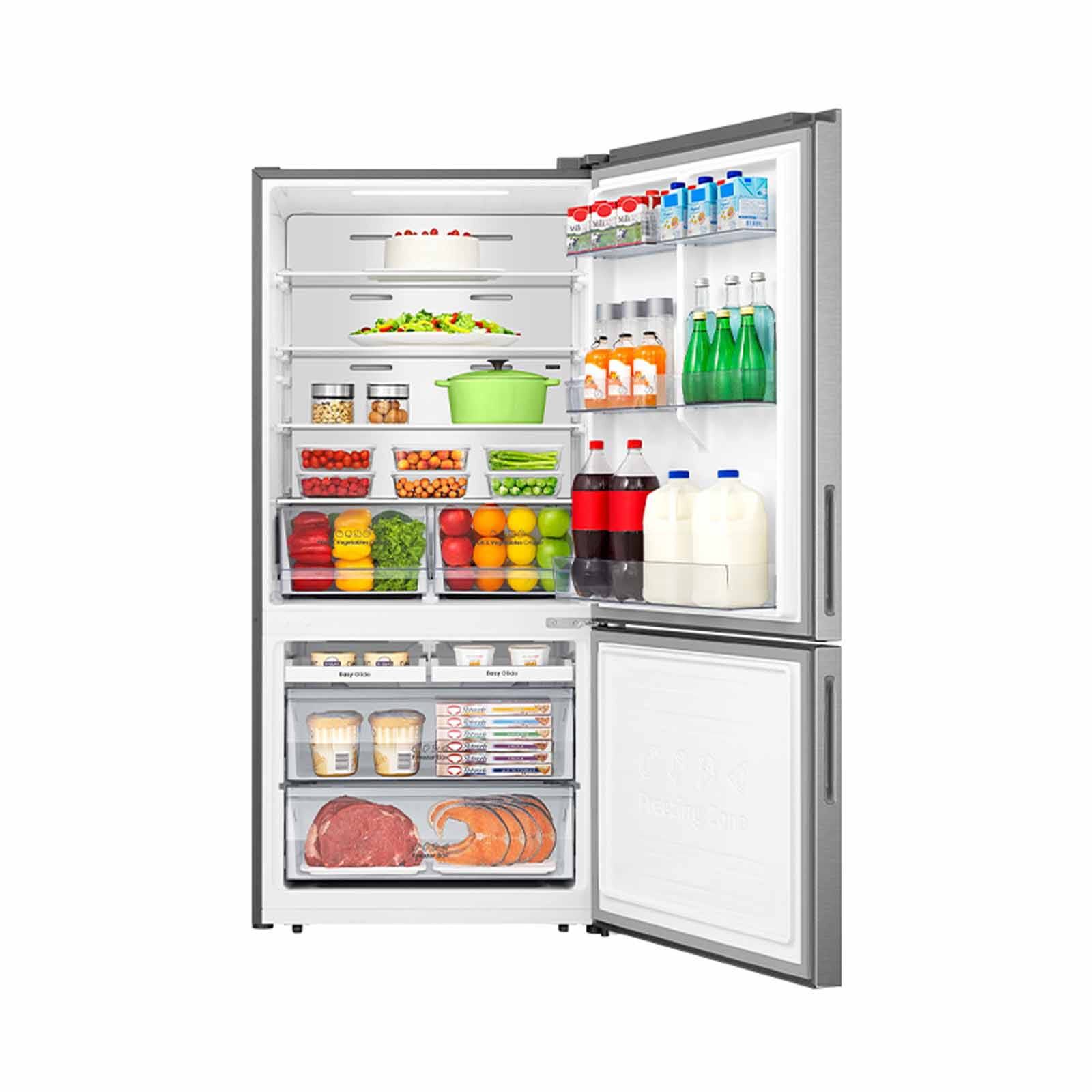 HISENSE Bottom Mount Fridge - Silver Steel (504l) RB650N4SSV-image 4