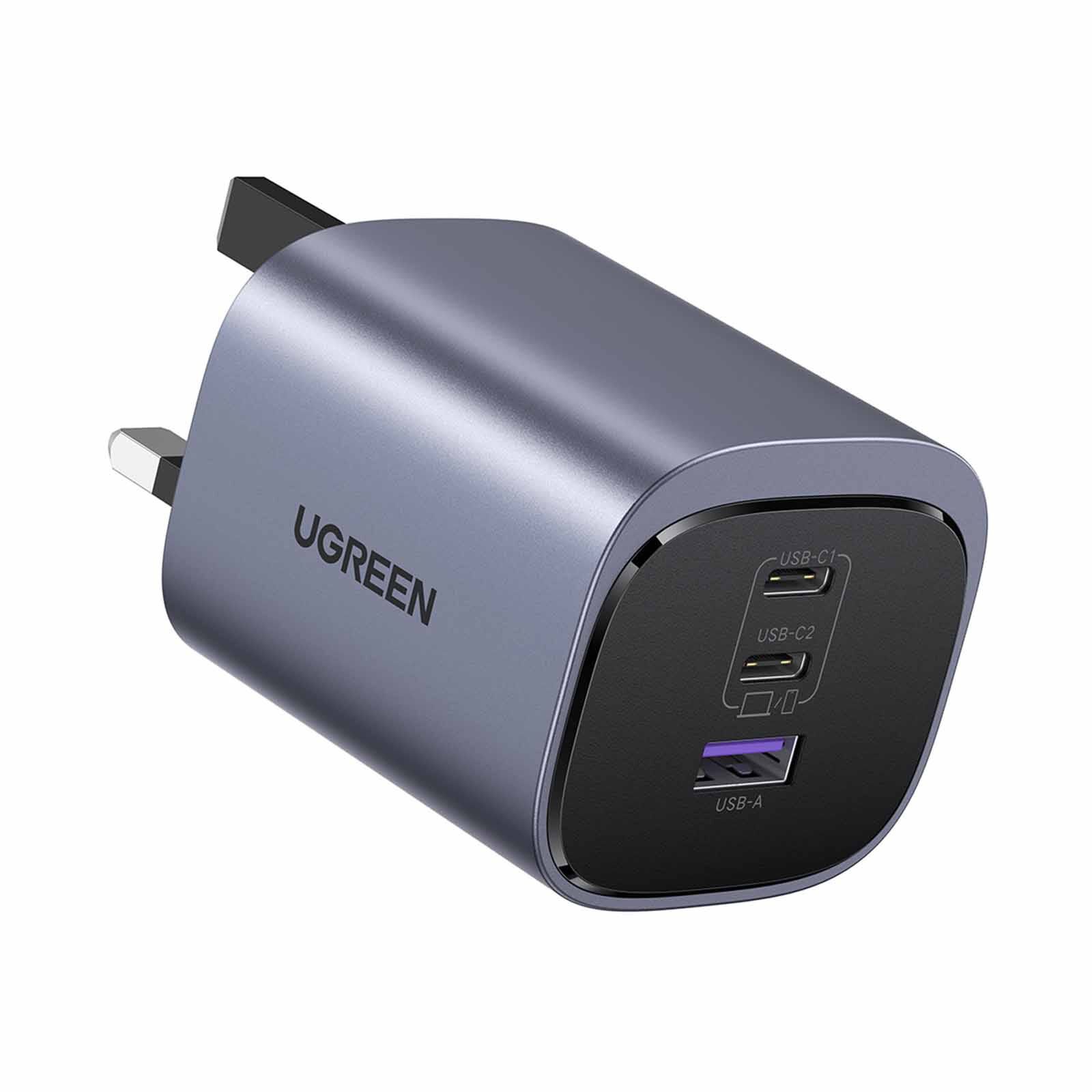 UGREEN Nexode S X553 65w Gan Fast Charger (2c1a), Foldable 45225-image 4
