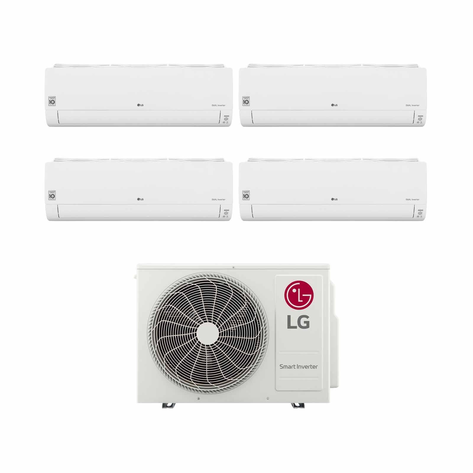 LG Lg 34k Condenser New Alpha+ System 4 (9000btu X 2, 12000btu X 1, 20000btu X 1) Z4UQ34GFA1+ZMNQ09GSJB0 X 2 /ZMNQ12GSJB0/ZMNQ20GSKB