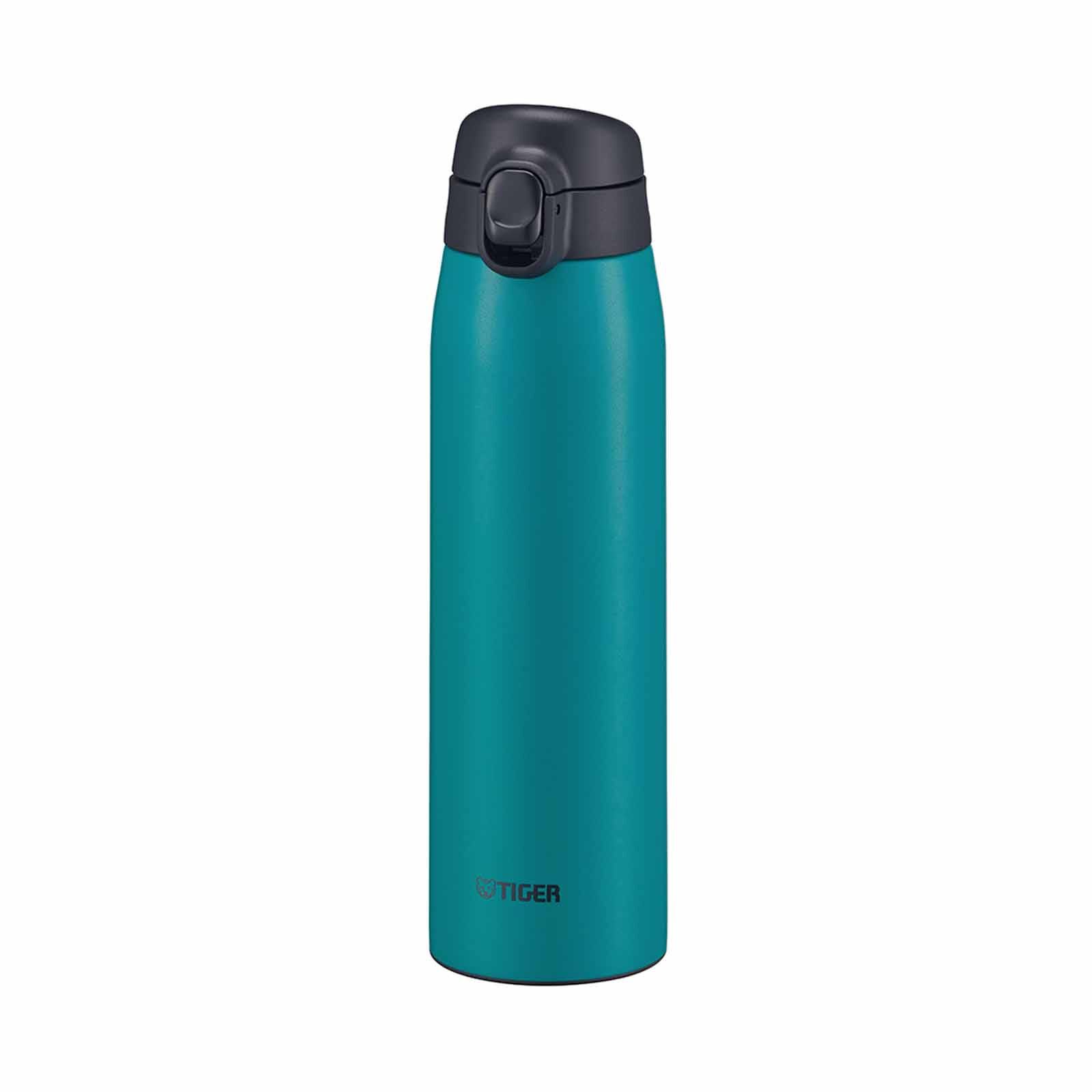 TIGER 0.6lt Push-button Lid Stainless Steel Bottle (viridian) MCT-K060 (GT)-image 1