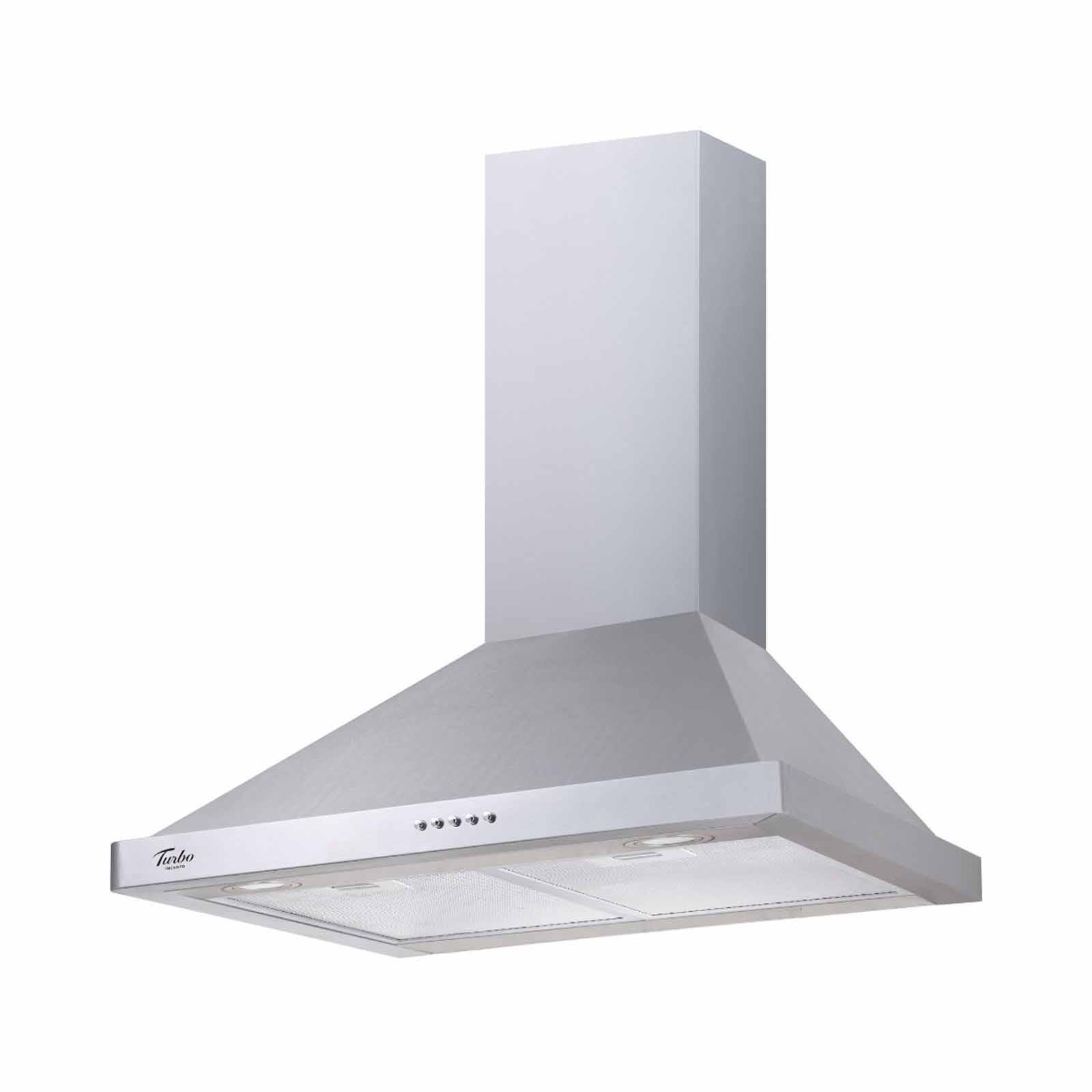 TURBO Chimney Hood (60am) - Stanless Steel (exclude Installation) TM600-60SS-image 3
