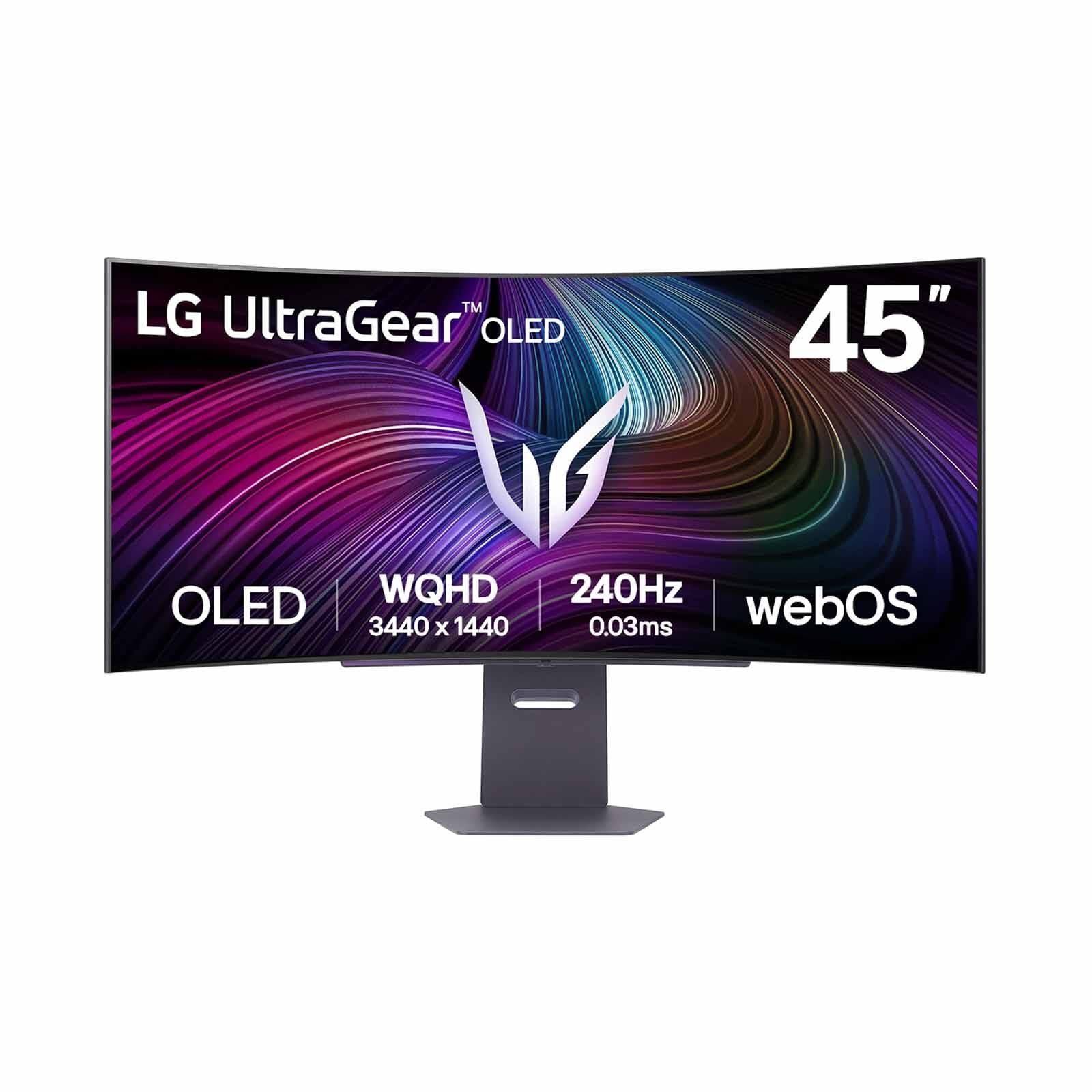 LG 44.5in Uwqhd Oled 240hz 0.03ms Smart Gaming Monitor 45GX90SA-B-image 1