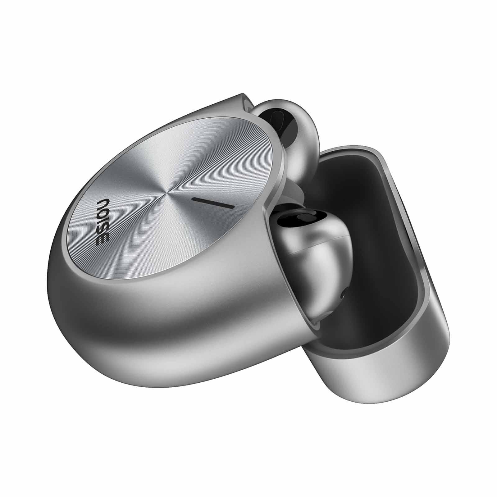 NOISE Masterbuds Truly Wireless Bluetooth Earbuds - Silver AUD-HDPHN-MASTERBUDS-SILVER-image 2