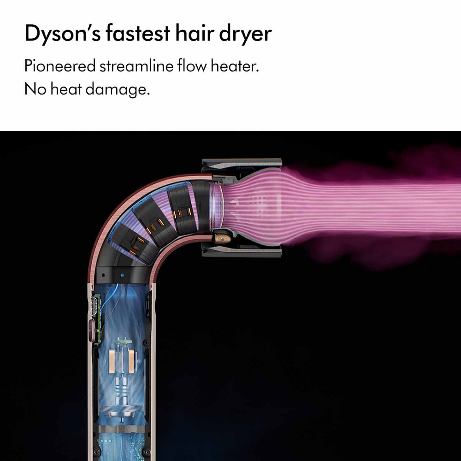 DYSON Supersonic R Hd17 Hair Dryer (113335-01) - Ceramic Pink/rose Gold SUPERSONIC R HD17 - CERAMIC PINK/ROSE GOLD-image 2